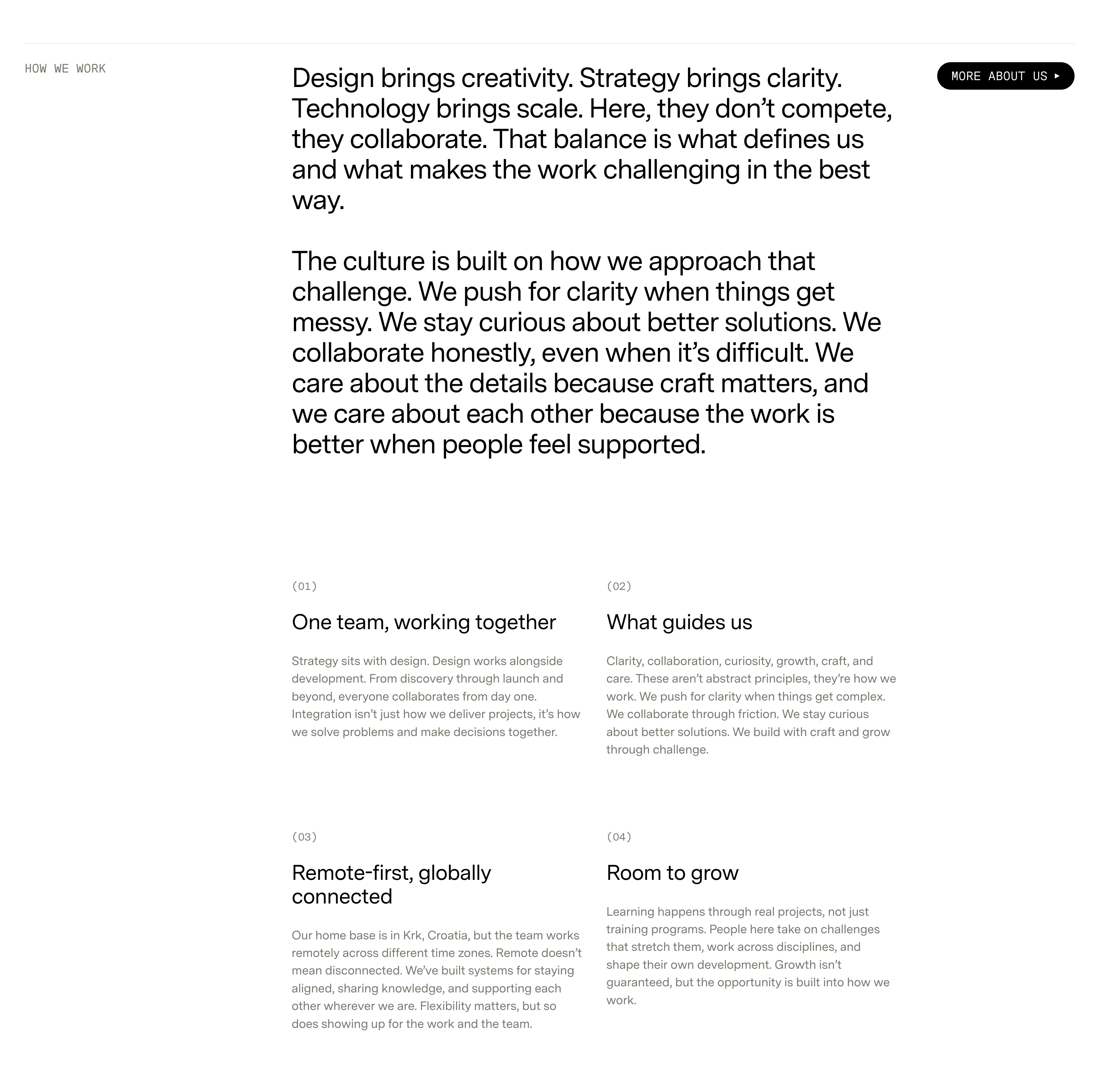 After Now Work Approach Overview Design