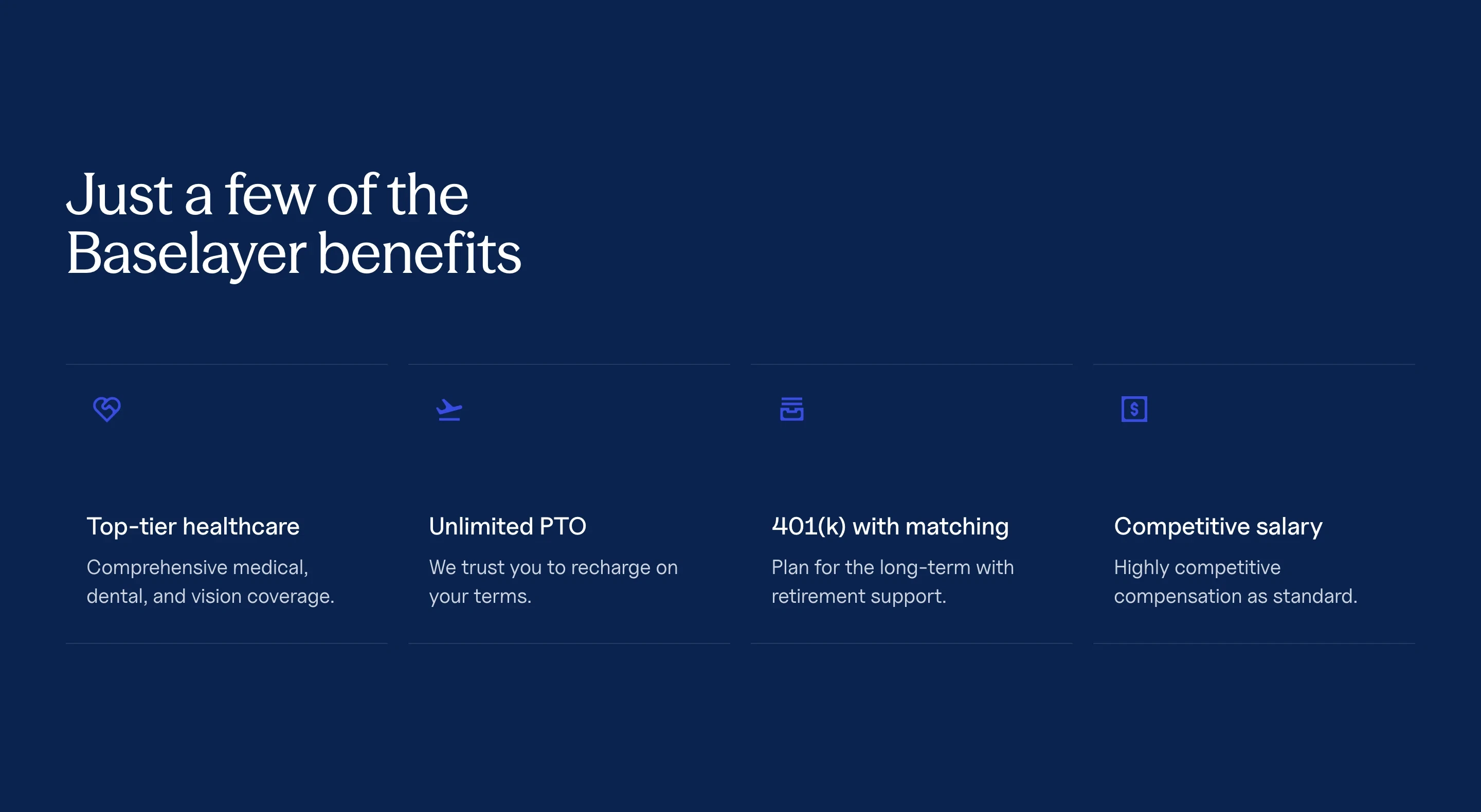 Baselayer Employee Feature Design