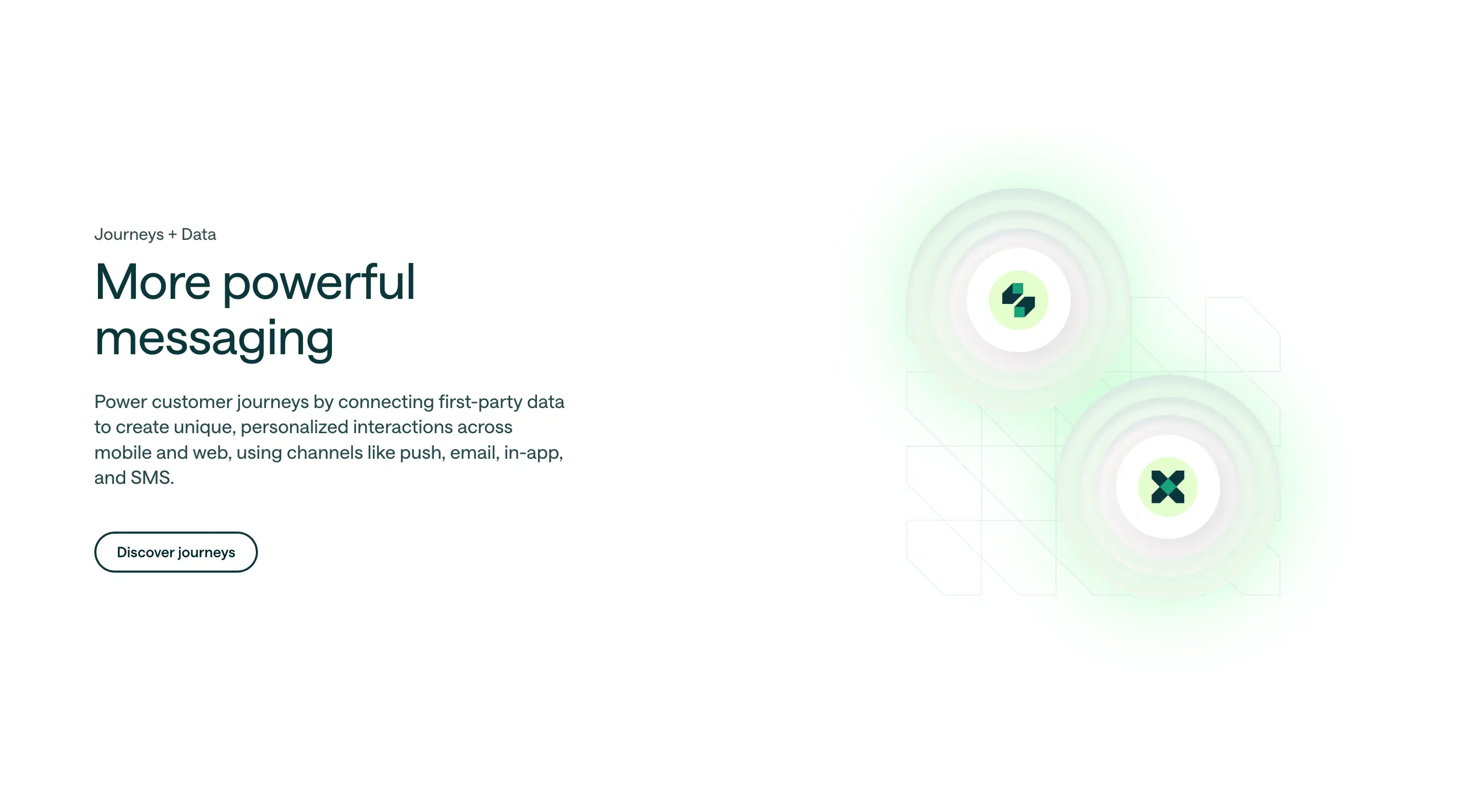 Customer.io Messaging Hero Design