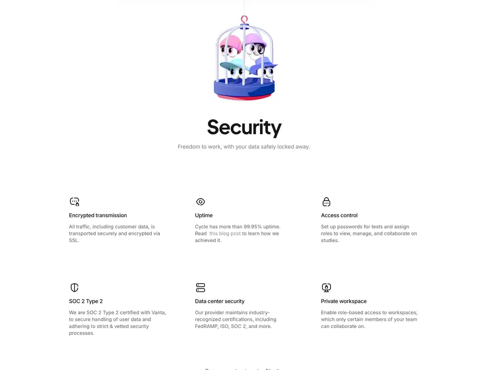 Cycle Security Feature Design