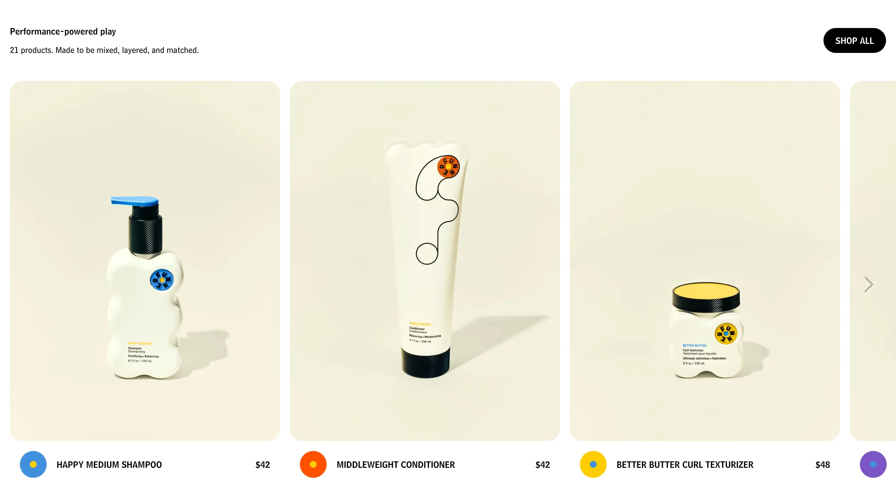 Funner Products Listing Design