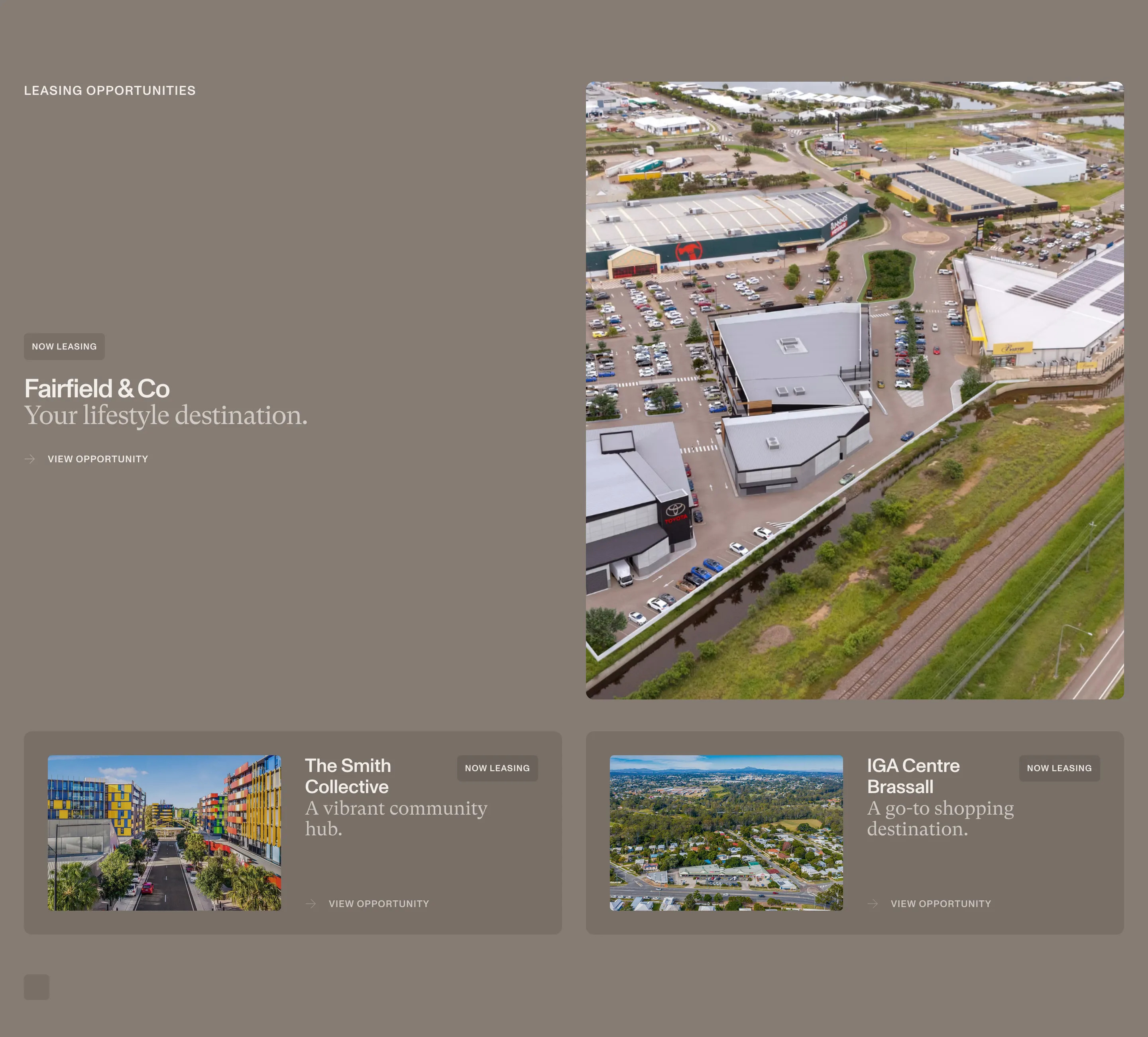 Geon Leasing Portfolio Design