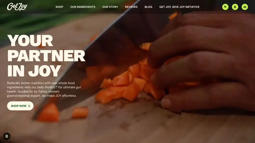 GetJoy Hero Joy Design