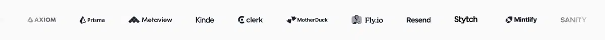 Plain Home Page Section Logos