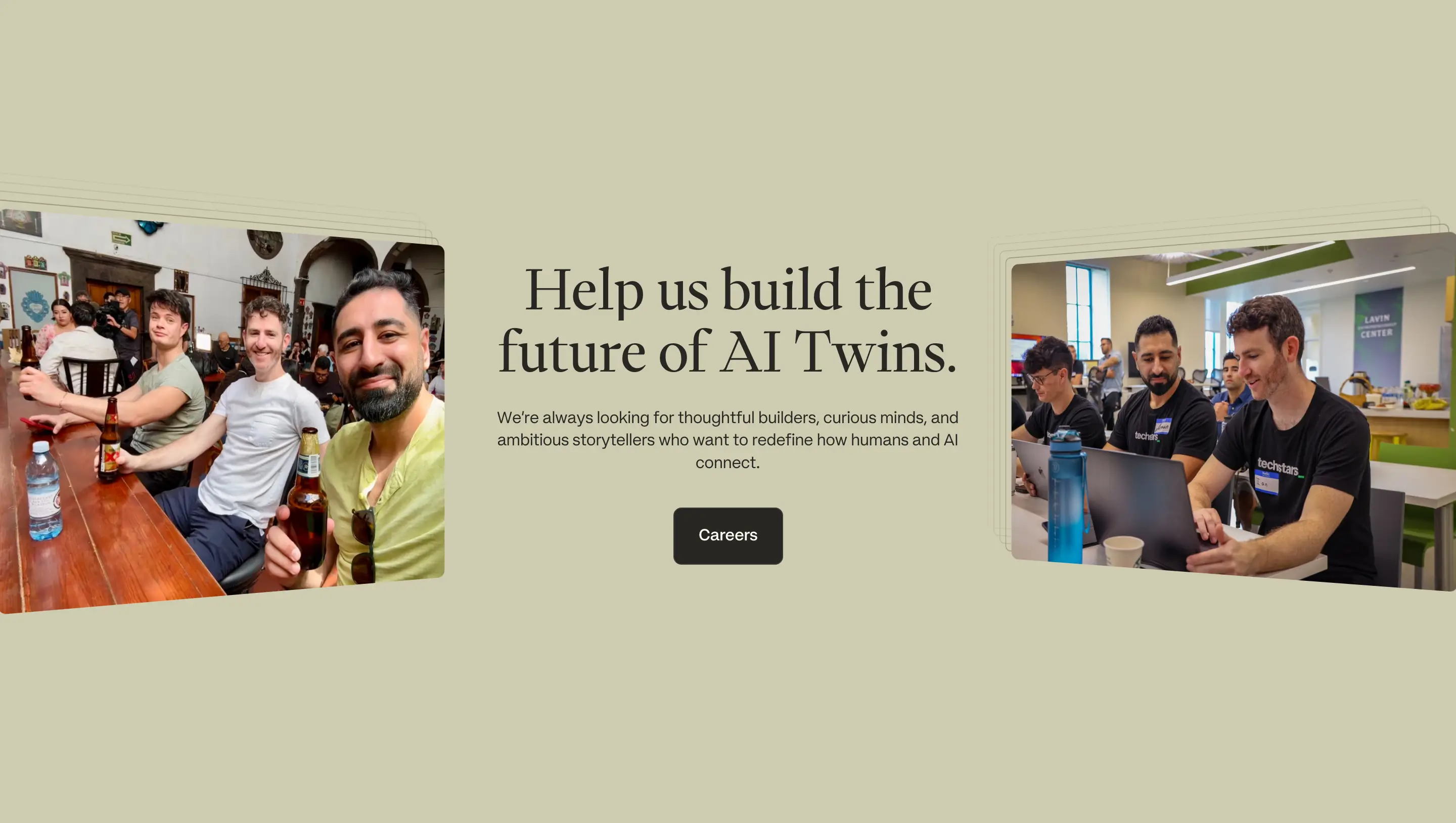 Steno Careers Split Layout Design
