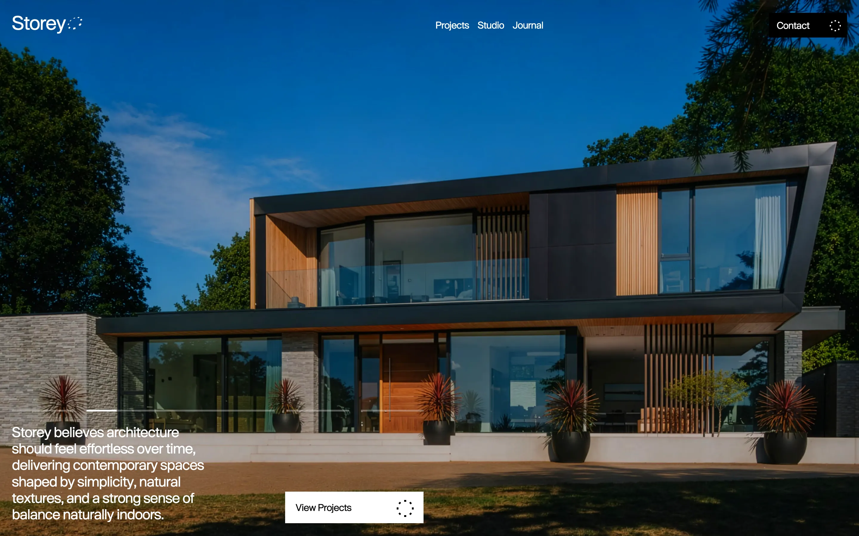 Storey Architecture Hero Design