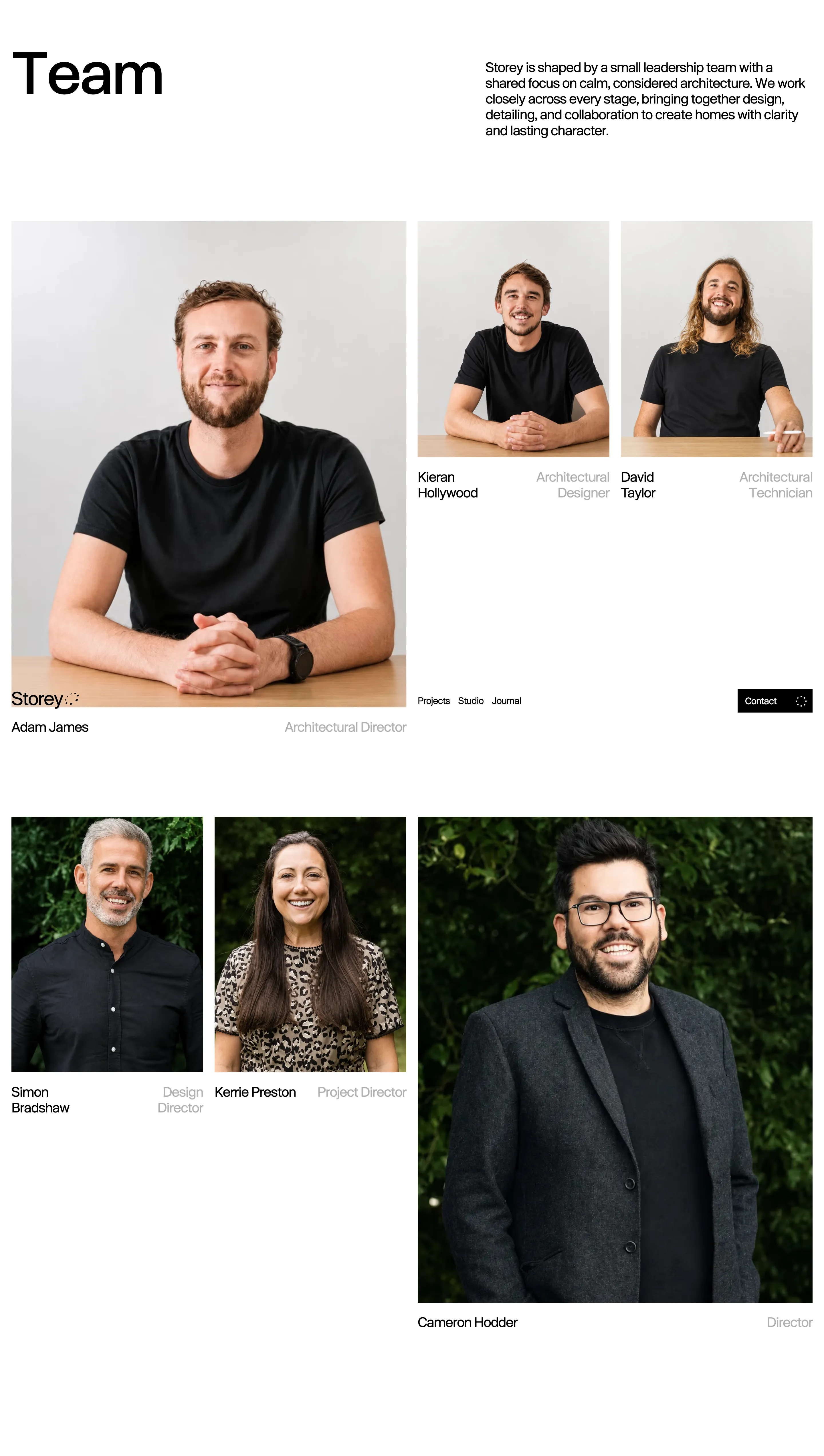 Storey Team Grid Design