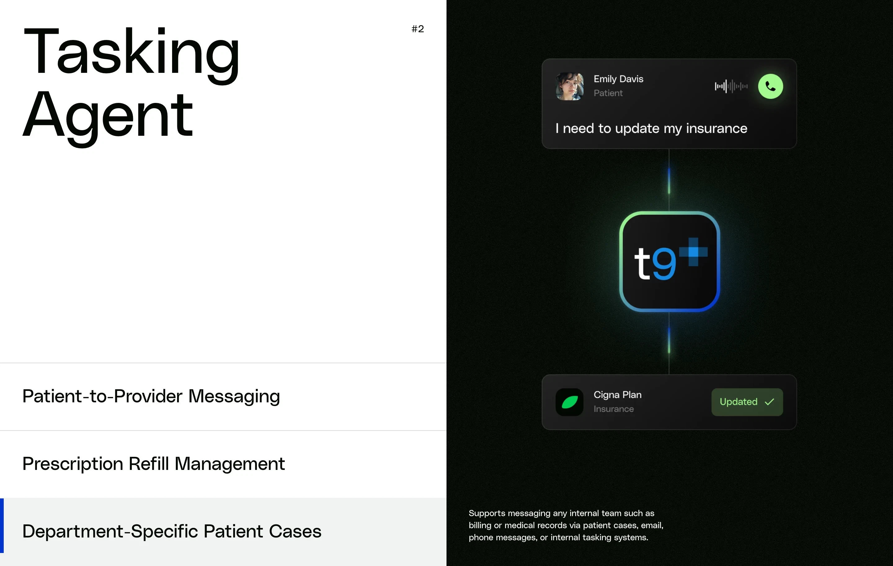 Transform9 AI Tasking Feature Design
