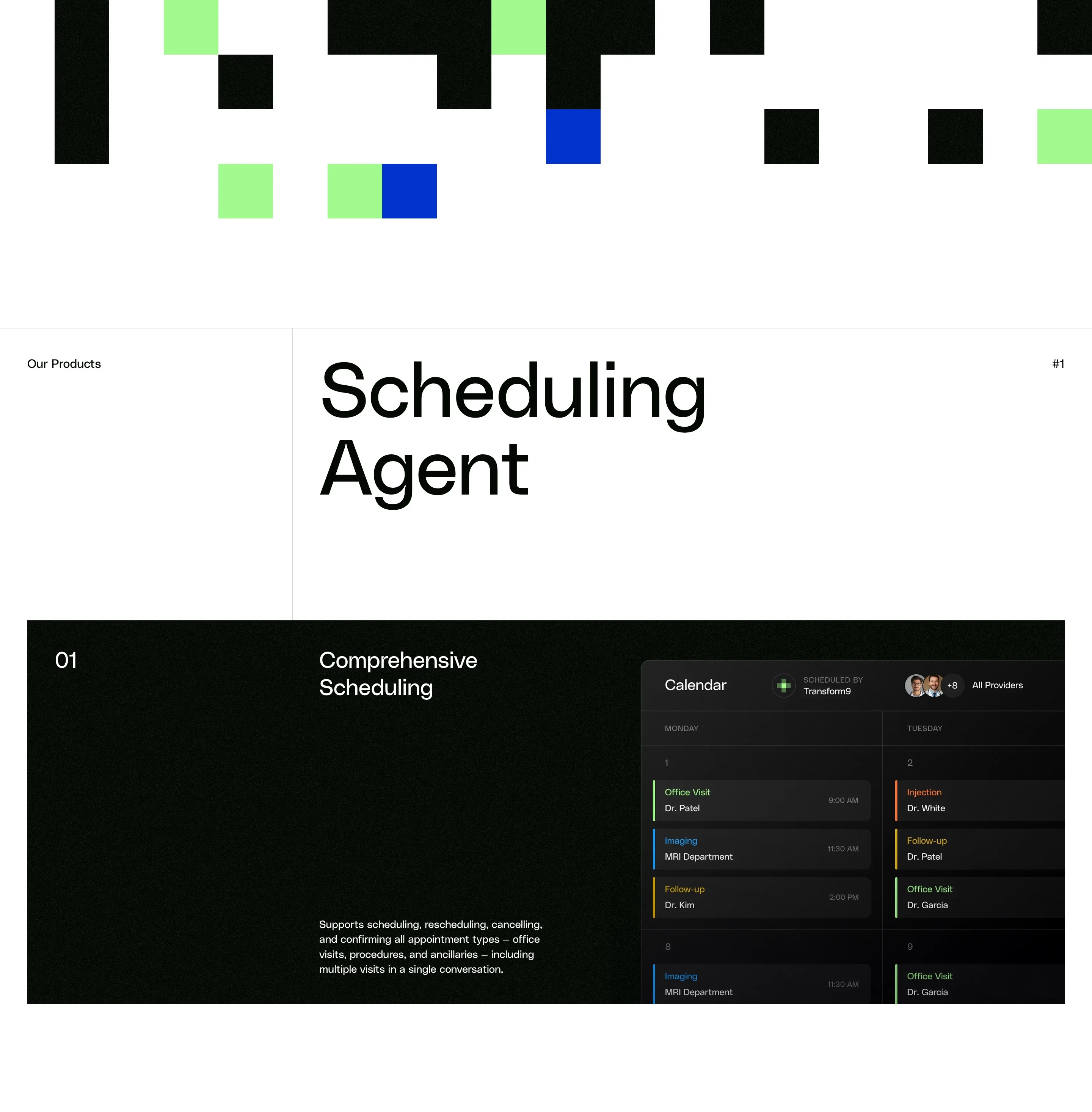 Transform9 Product Feature Design