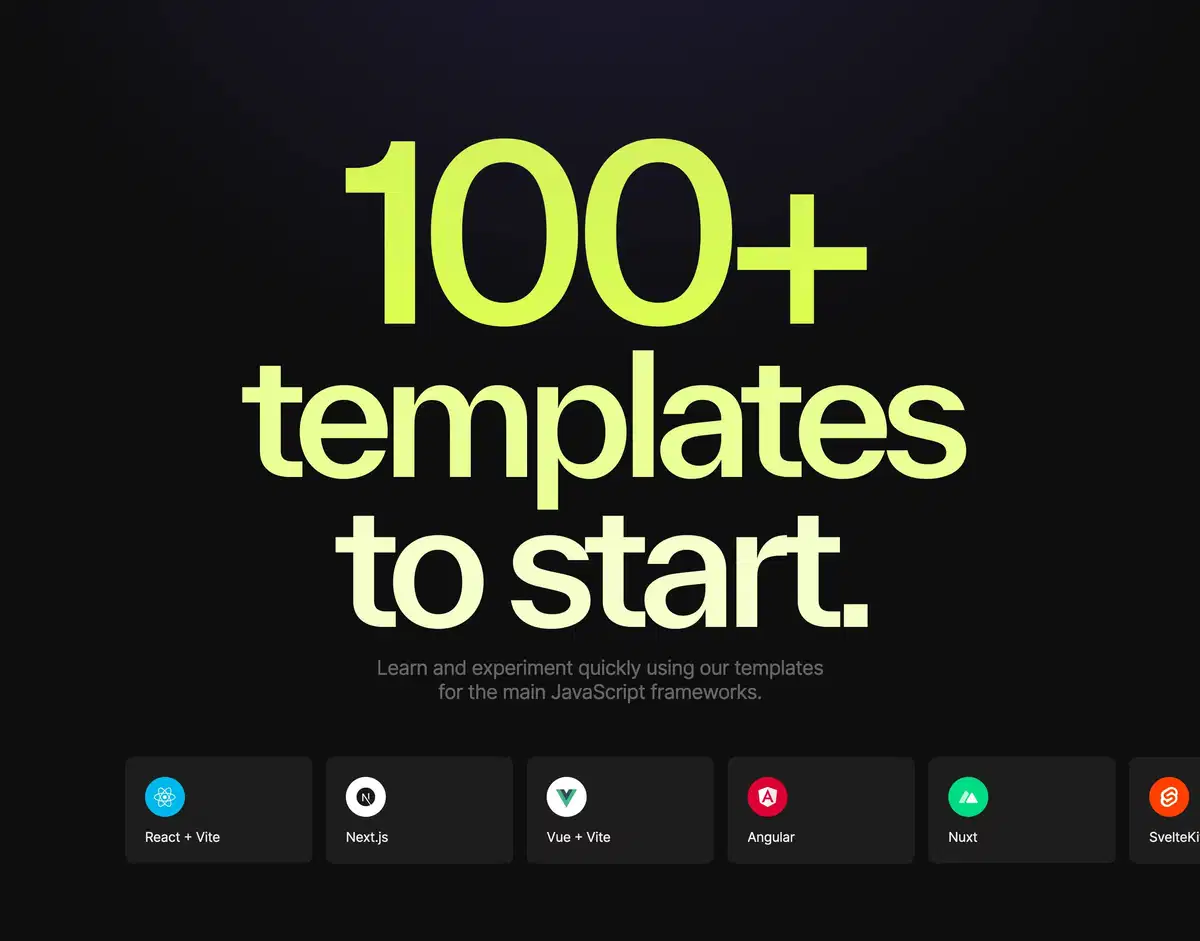 Codesandbox Sandboxes Page Section Template