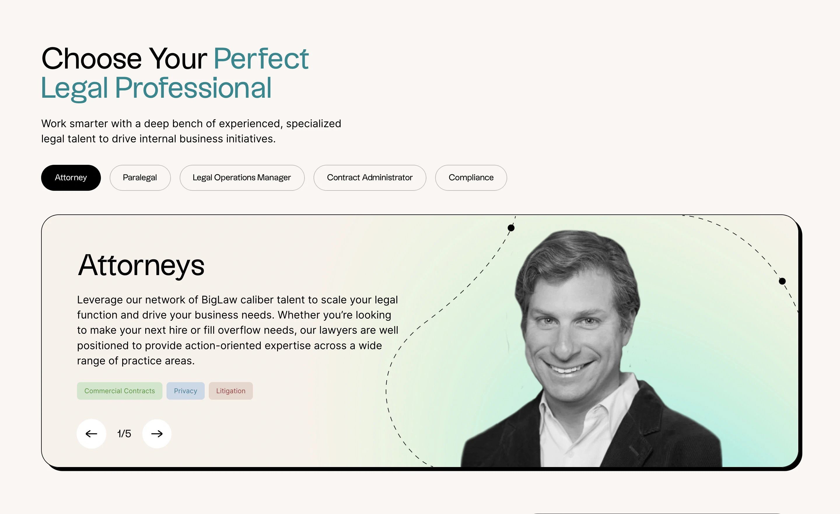 Kurt Winter Design Home Page Section Works