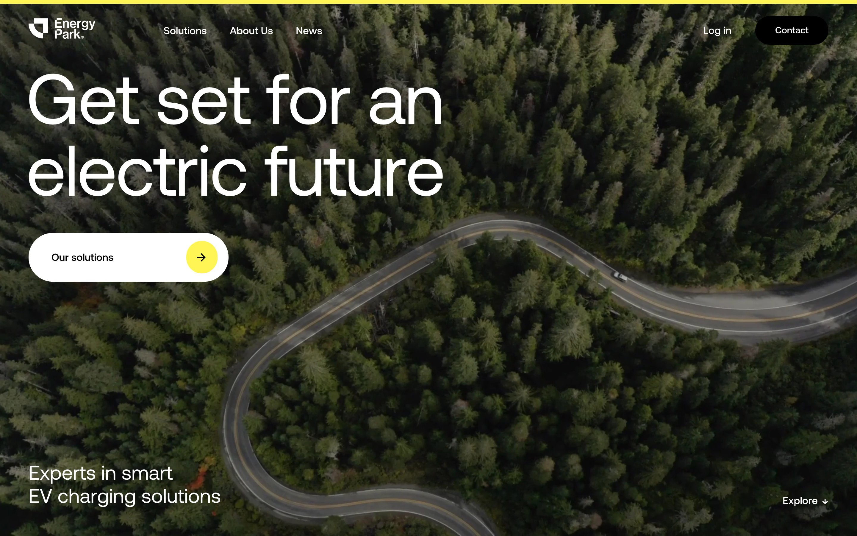Energy Park Home Page Section Hero