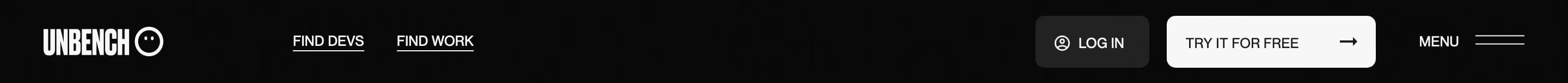 Unbench Navbar Design