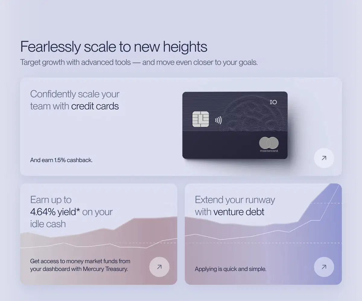 Mercury Home Page Section Card Benefit