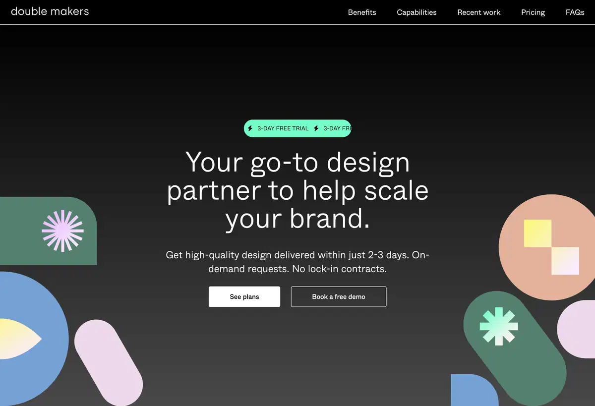 Double Makers Subscription Page Section Hero