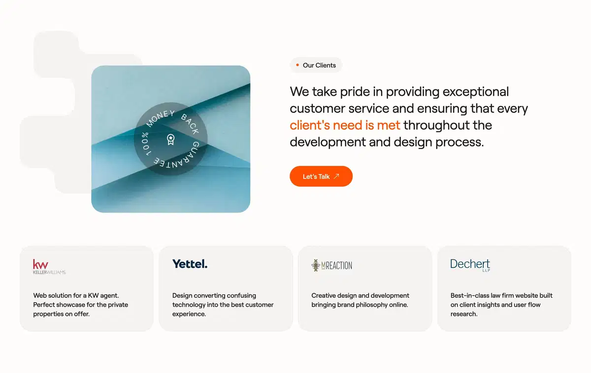 Nutsdev Home Page Section Our Clients