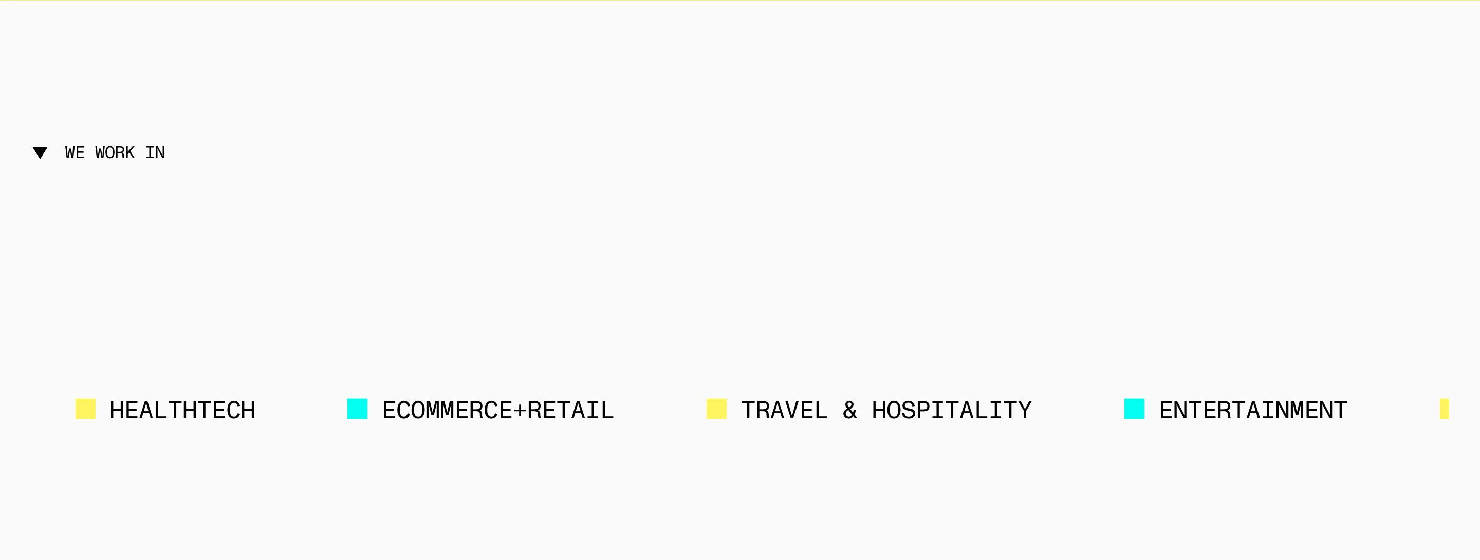The Reach Home Page Section Industries