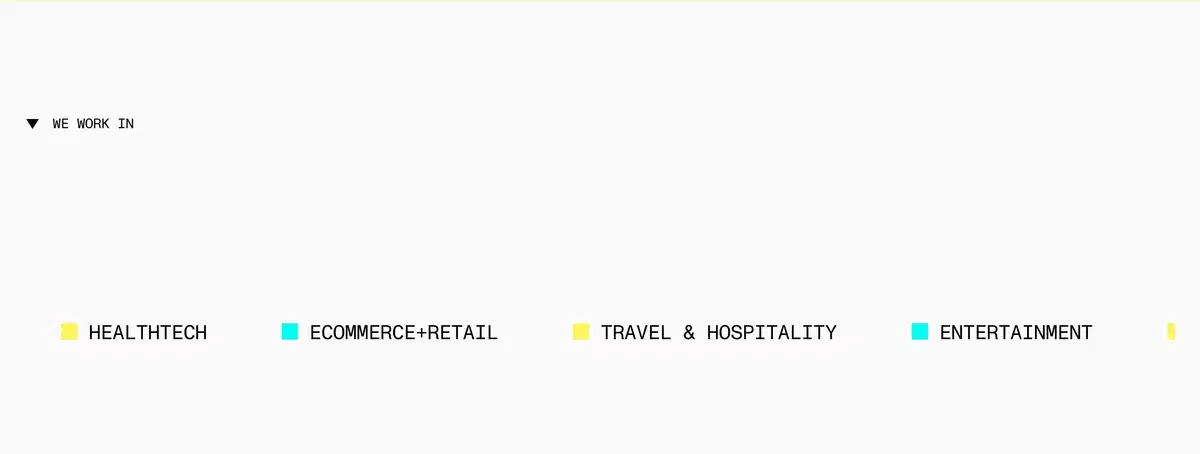 The Reach Home Page Section Industries