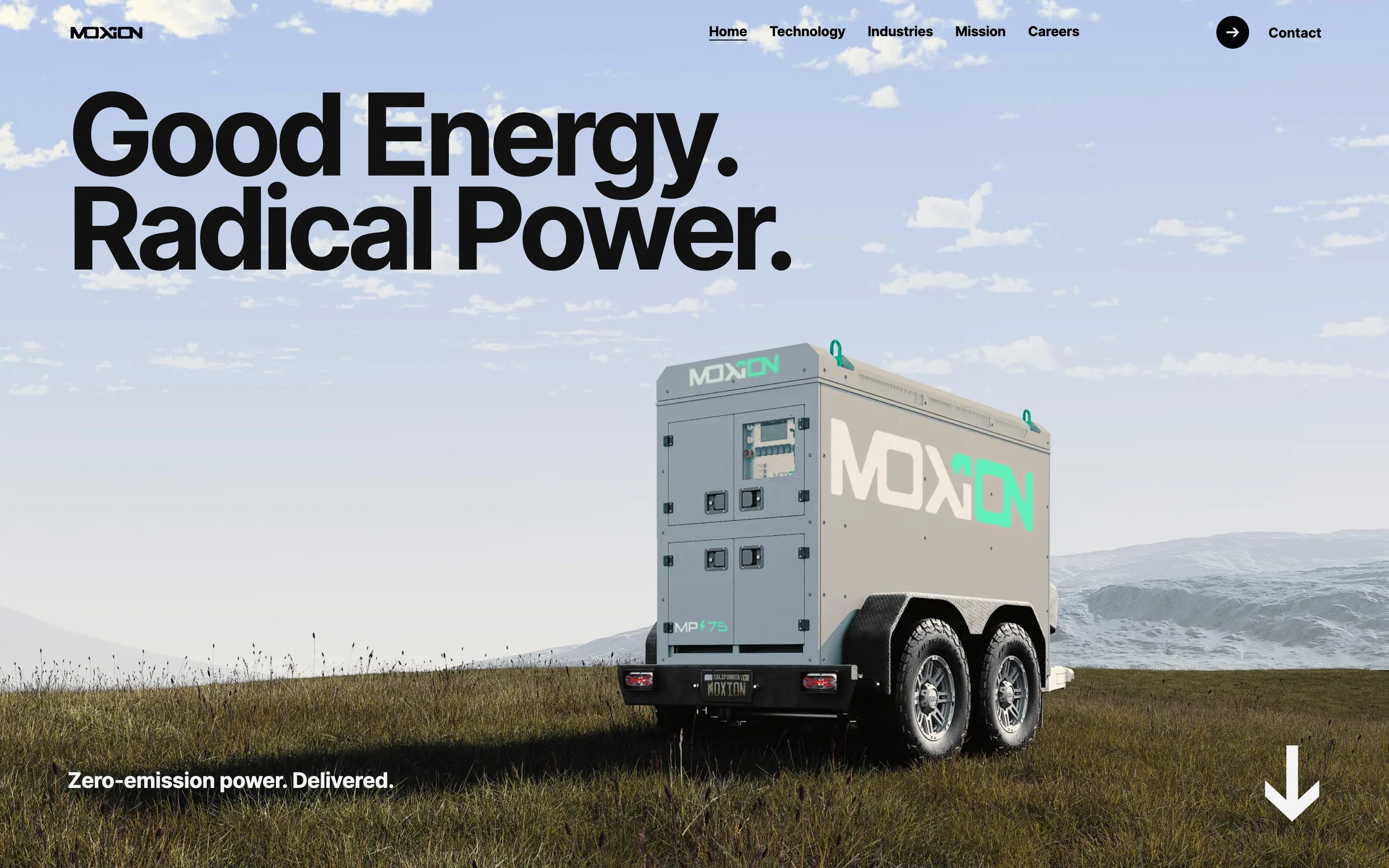 Moxion Home Page Section Hero