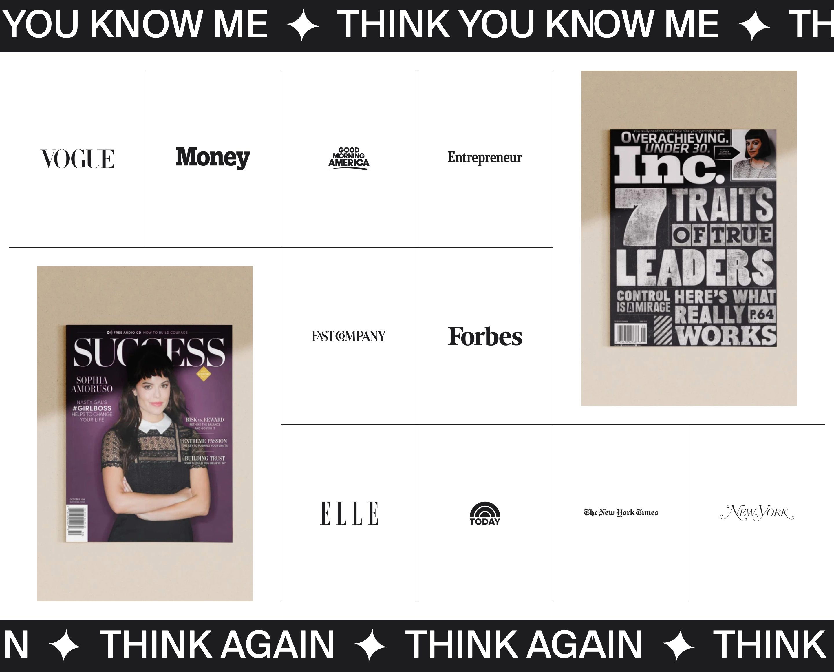 Sophia Amoruso Home Page Section Media