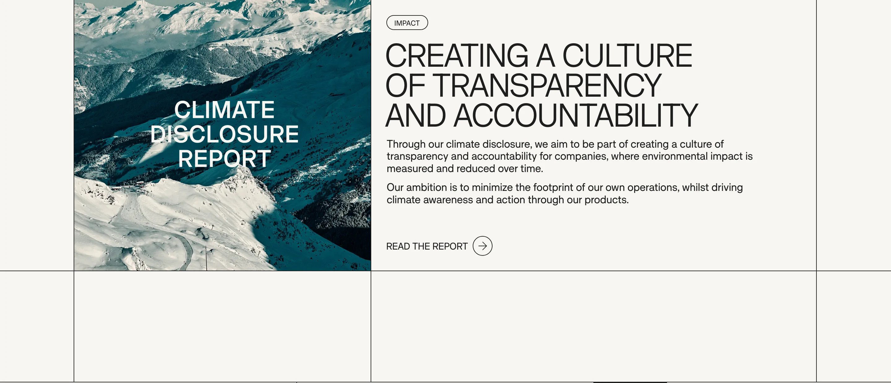 Doconomy Home Page Section Impact
