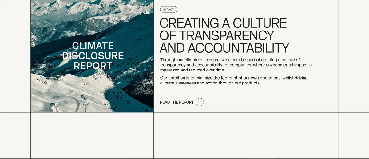 Doconomy Home Page Section Impact