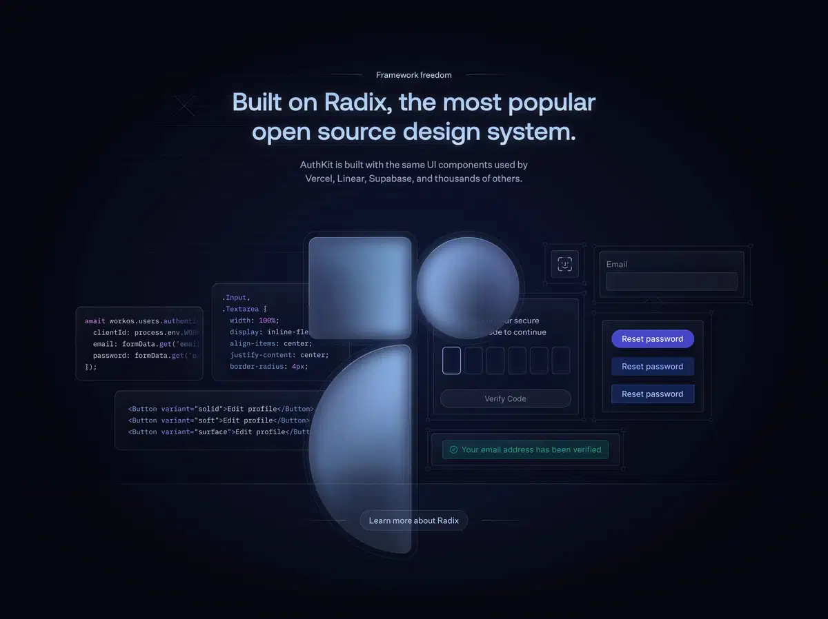 AuthKit Home Page Section Framework