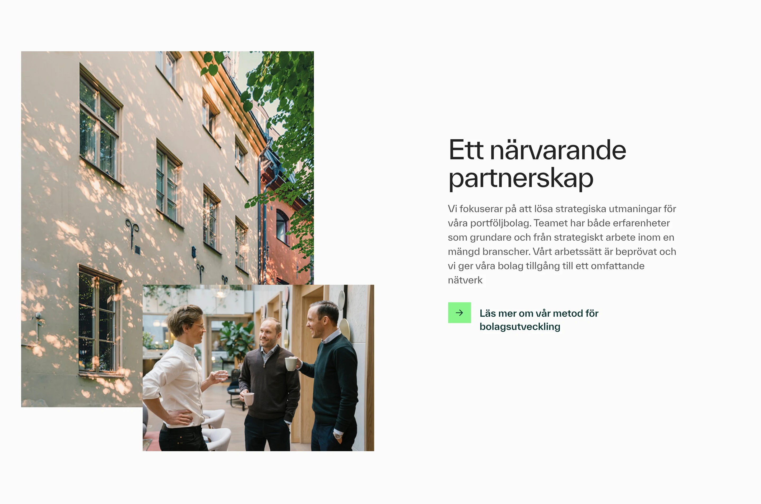 Hasko Home Page Section Partnership