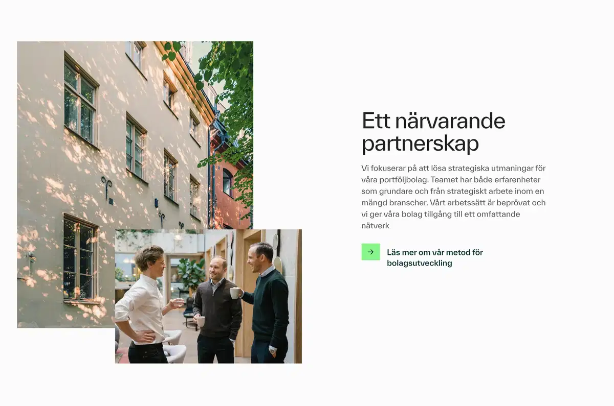 Hasko Home Page Section Partnership