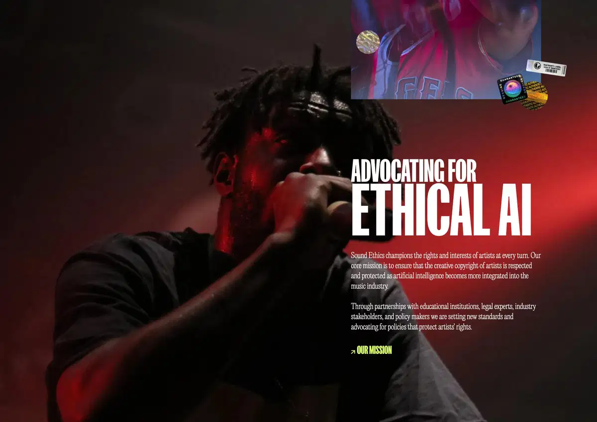 Sound Ethics Home Page Section About