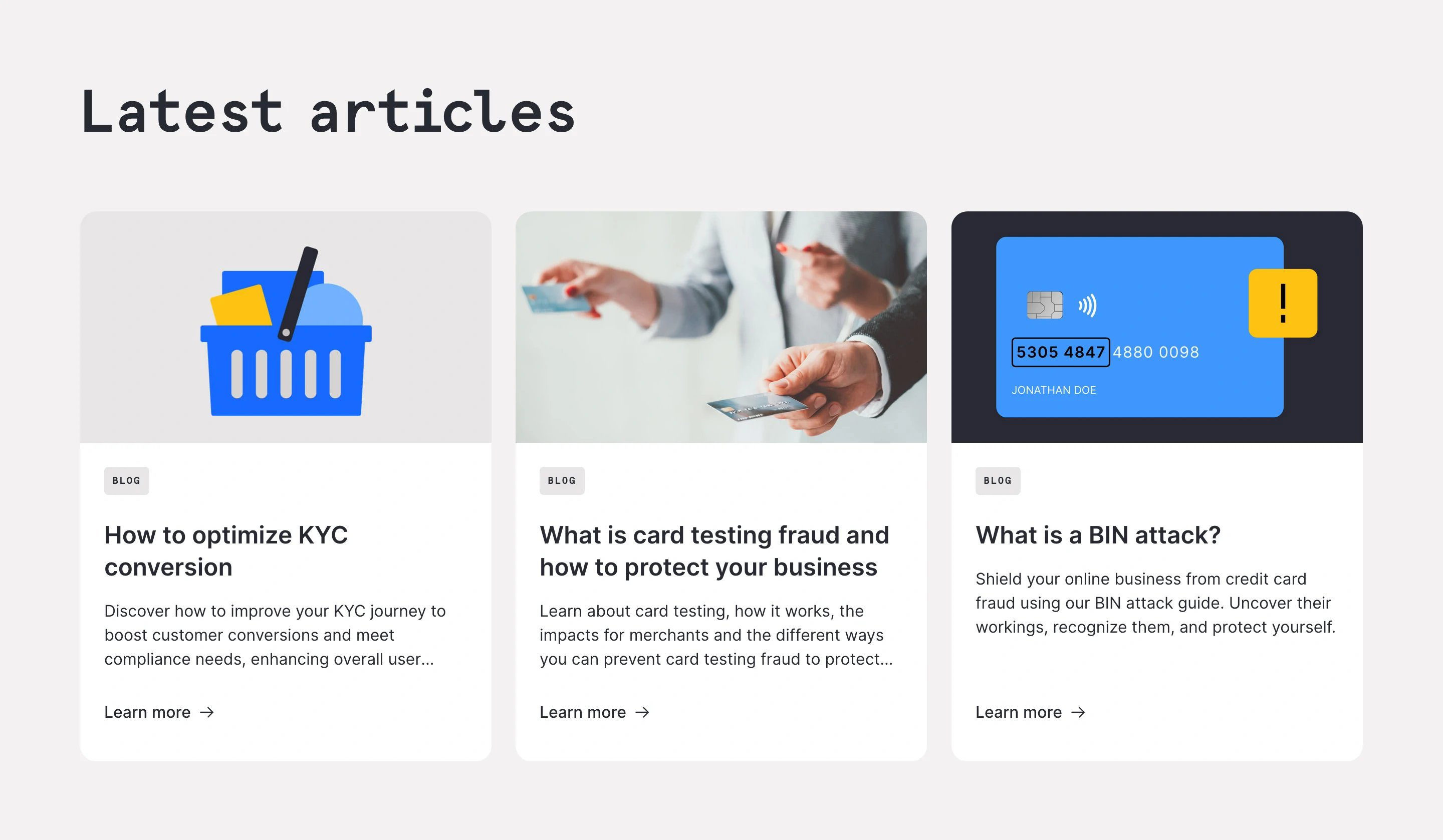 Checkout Home Page Section Latest Blog