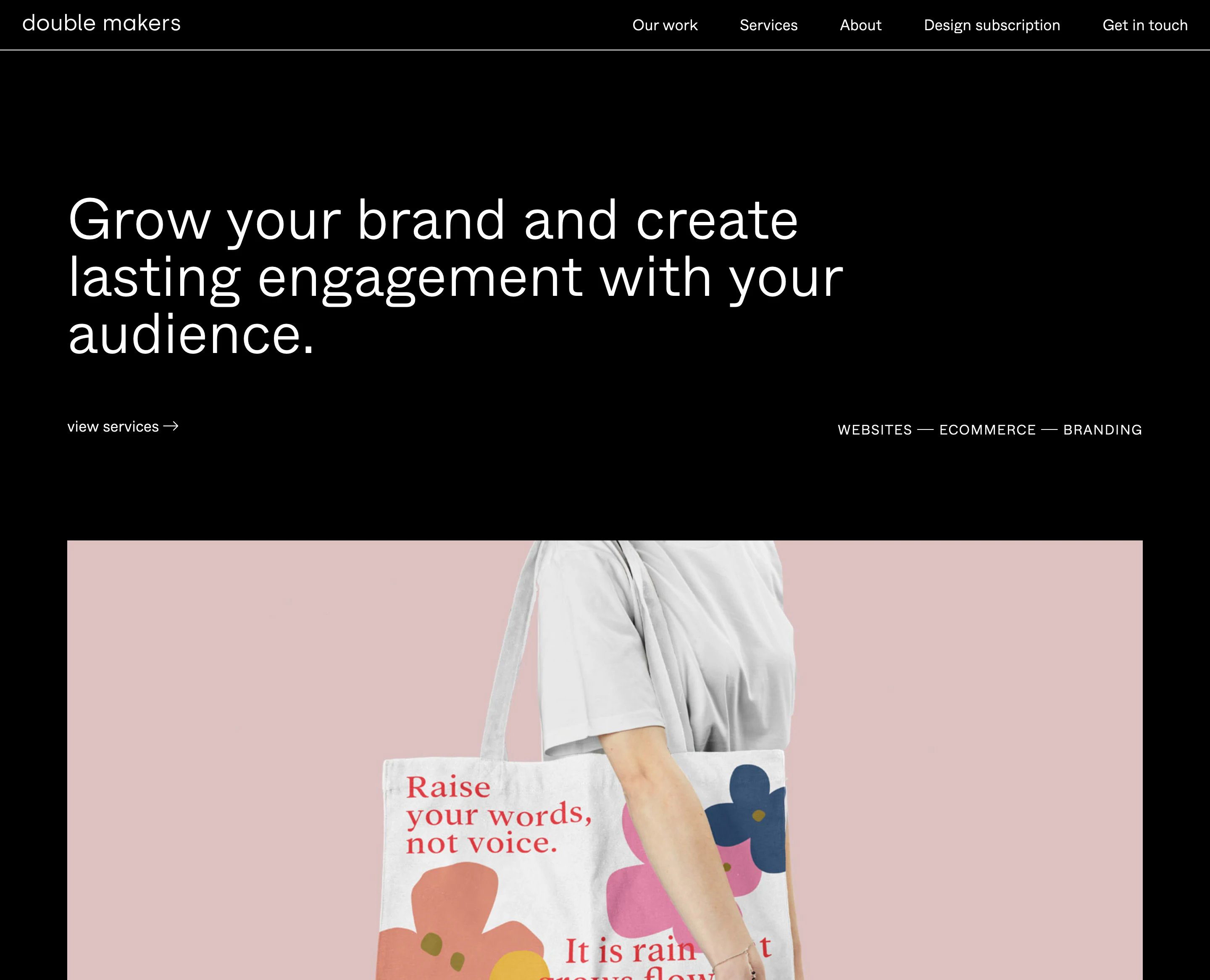 Double Makers Home Page Section Hero