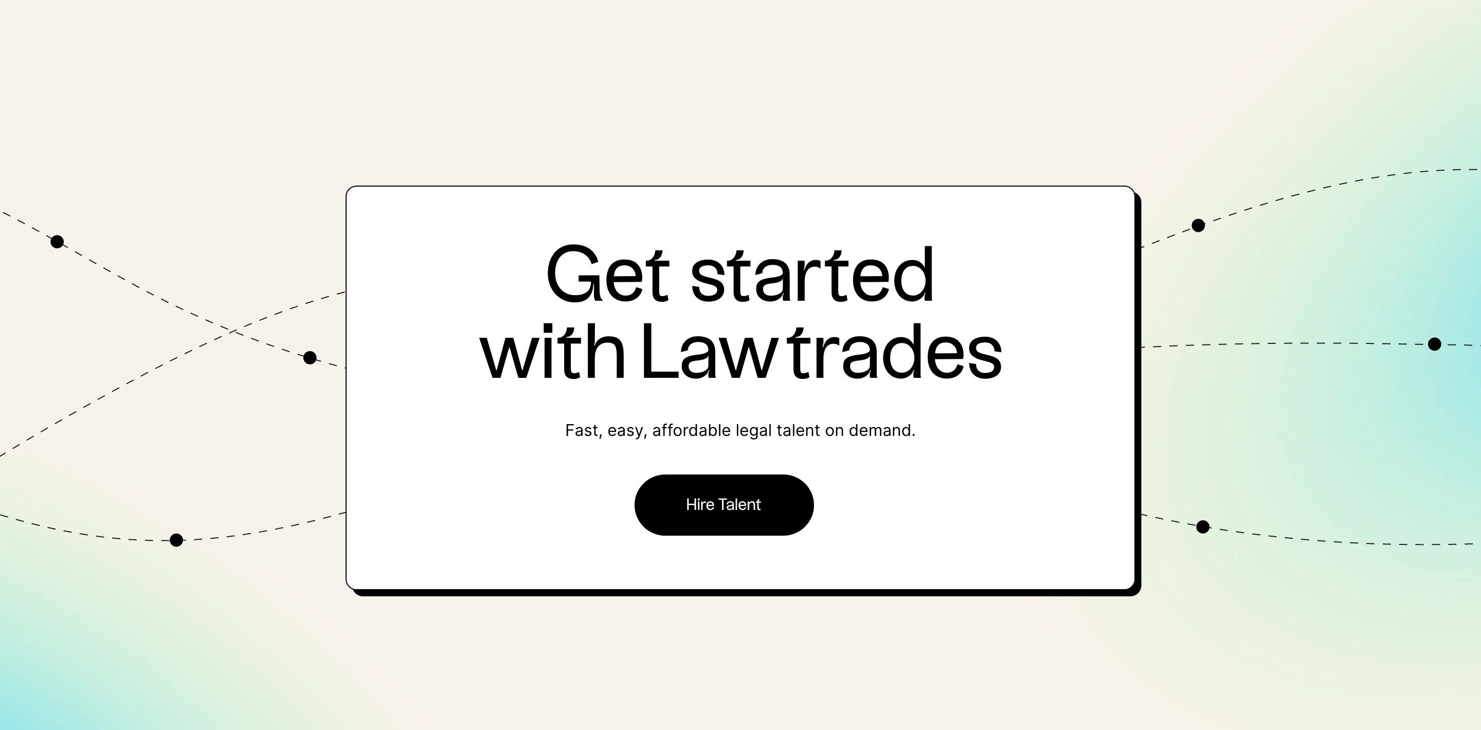 Lawtrades Home Page Section Footer