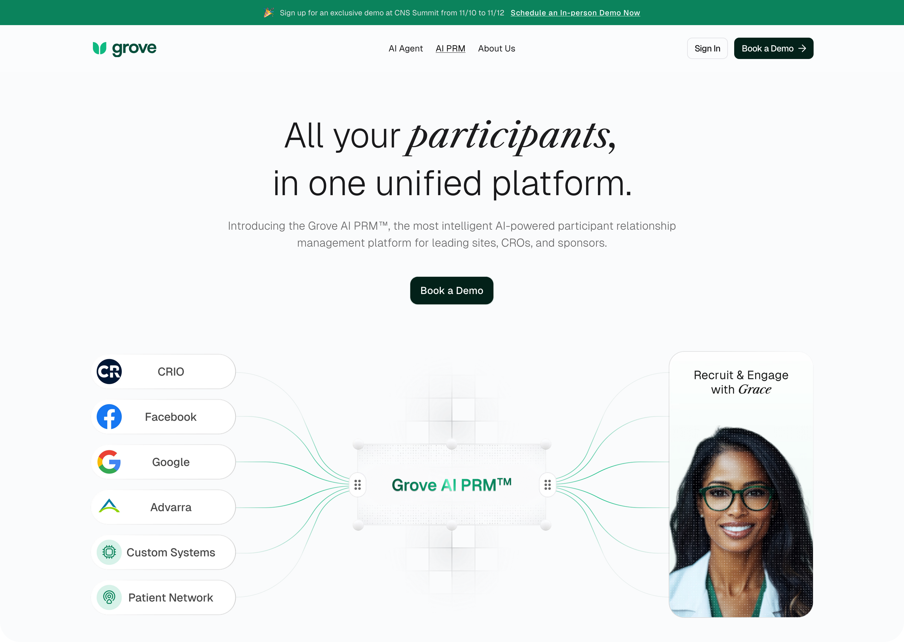 Grove PRM Page Section Hero