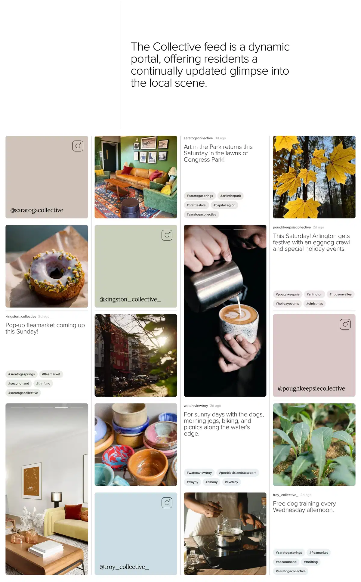Aker Fundamental Page Section Collective Feed