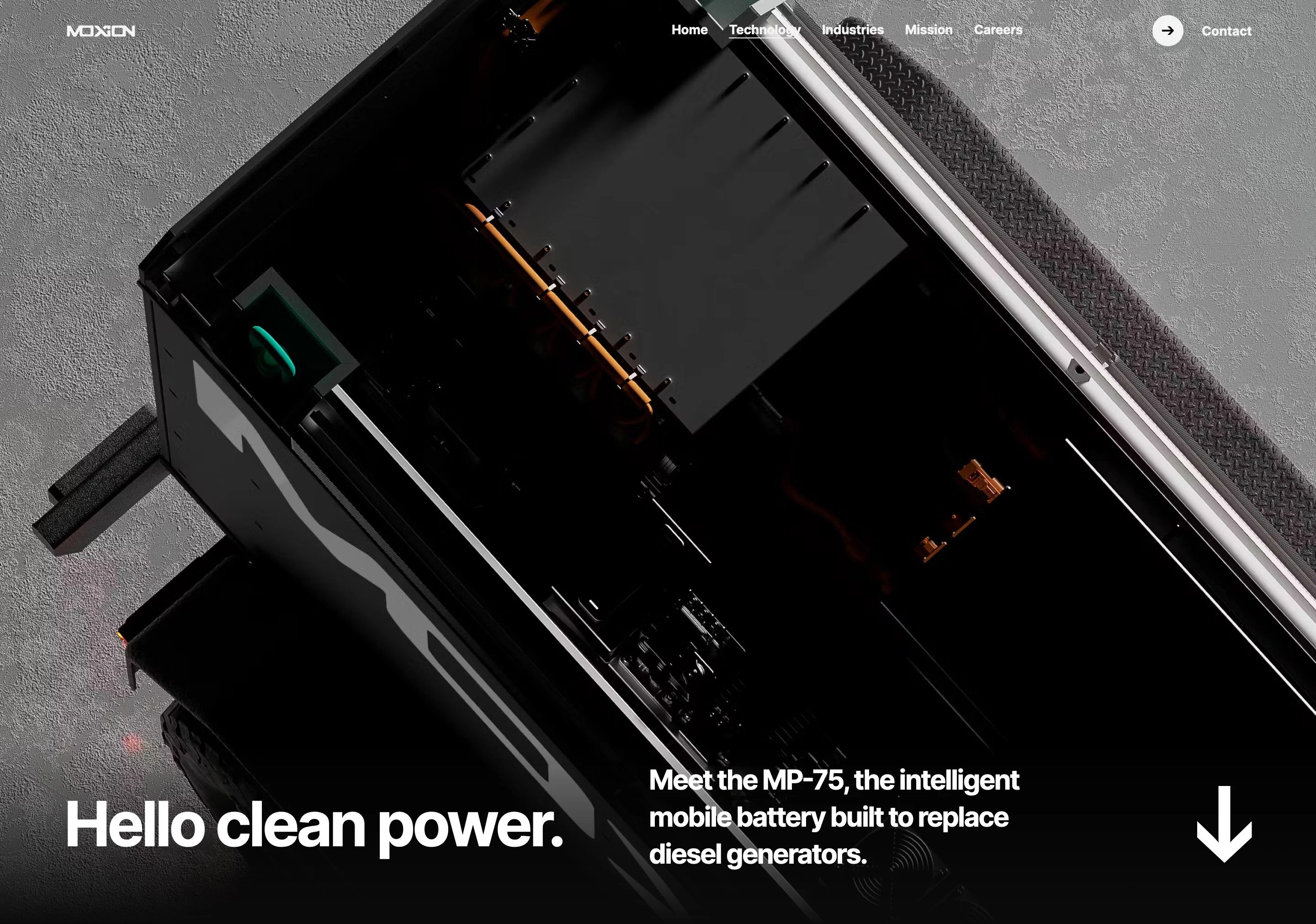 Moxion Technology Page Section Hero