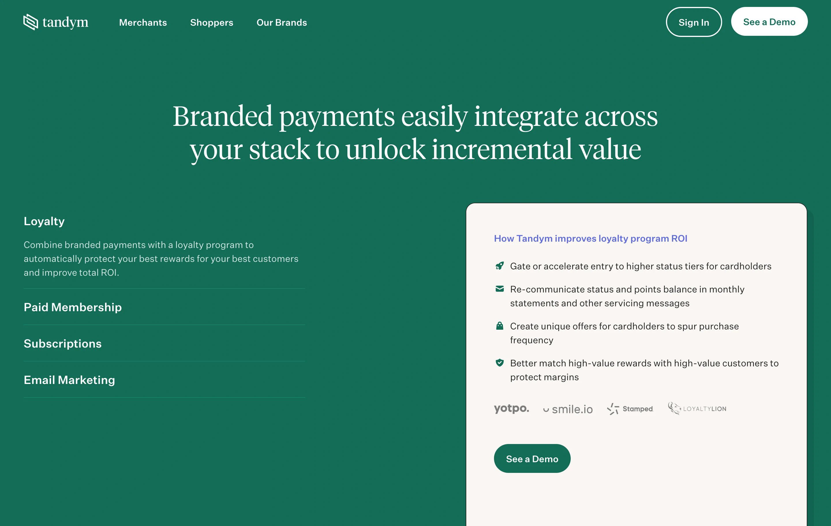Tandym Solutions Page Section Hero