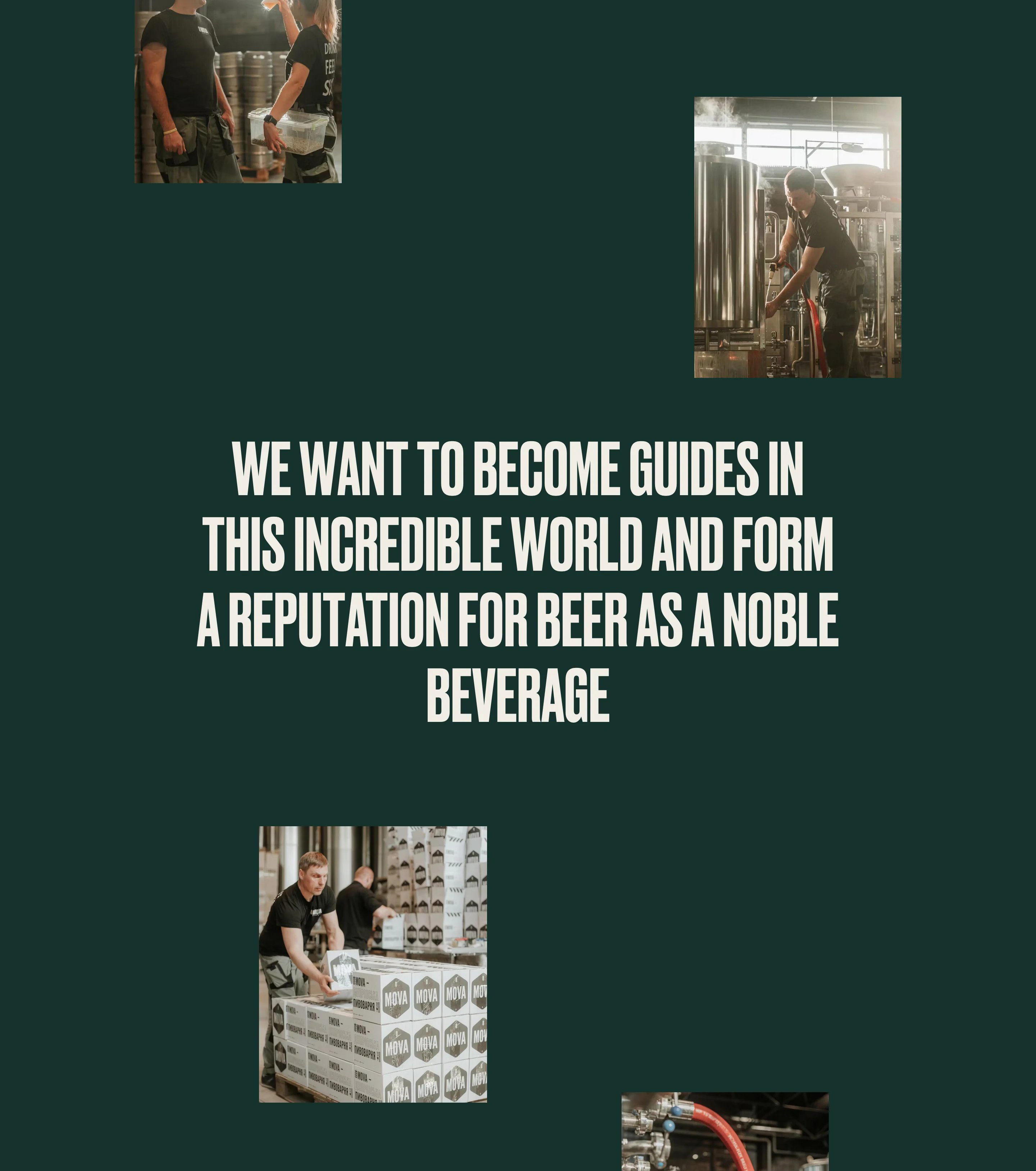Move Brewery Page Section Quote
