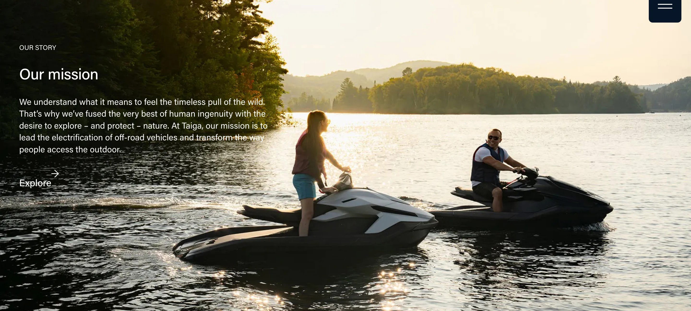 Taiga Home Page Section Mission