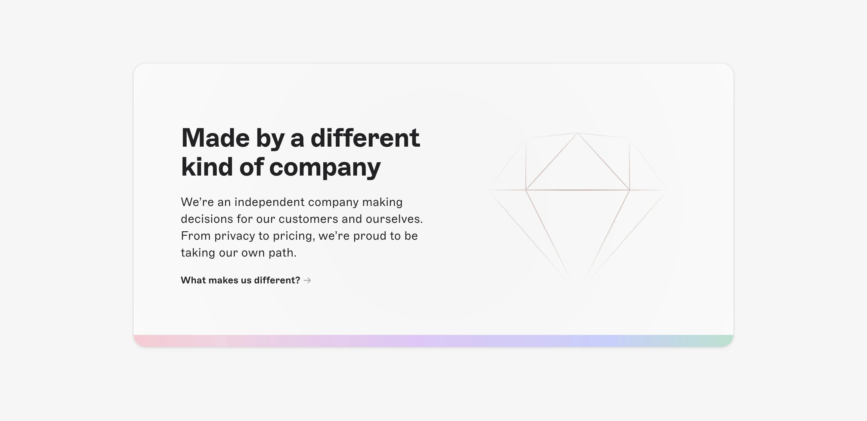 Sketch Home Page Section About