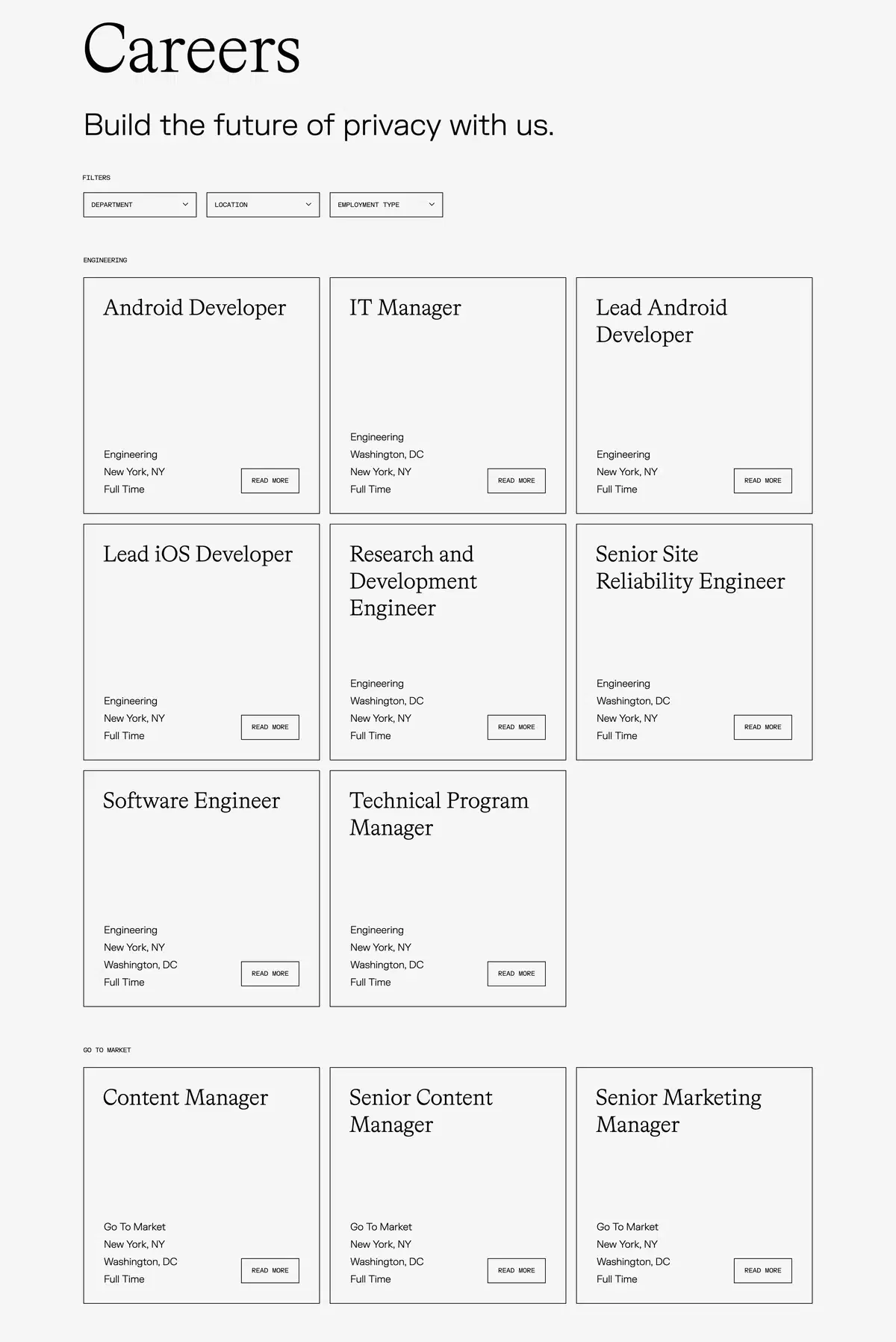 Cape Career Page Section Career