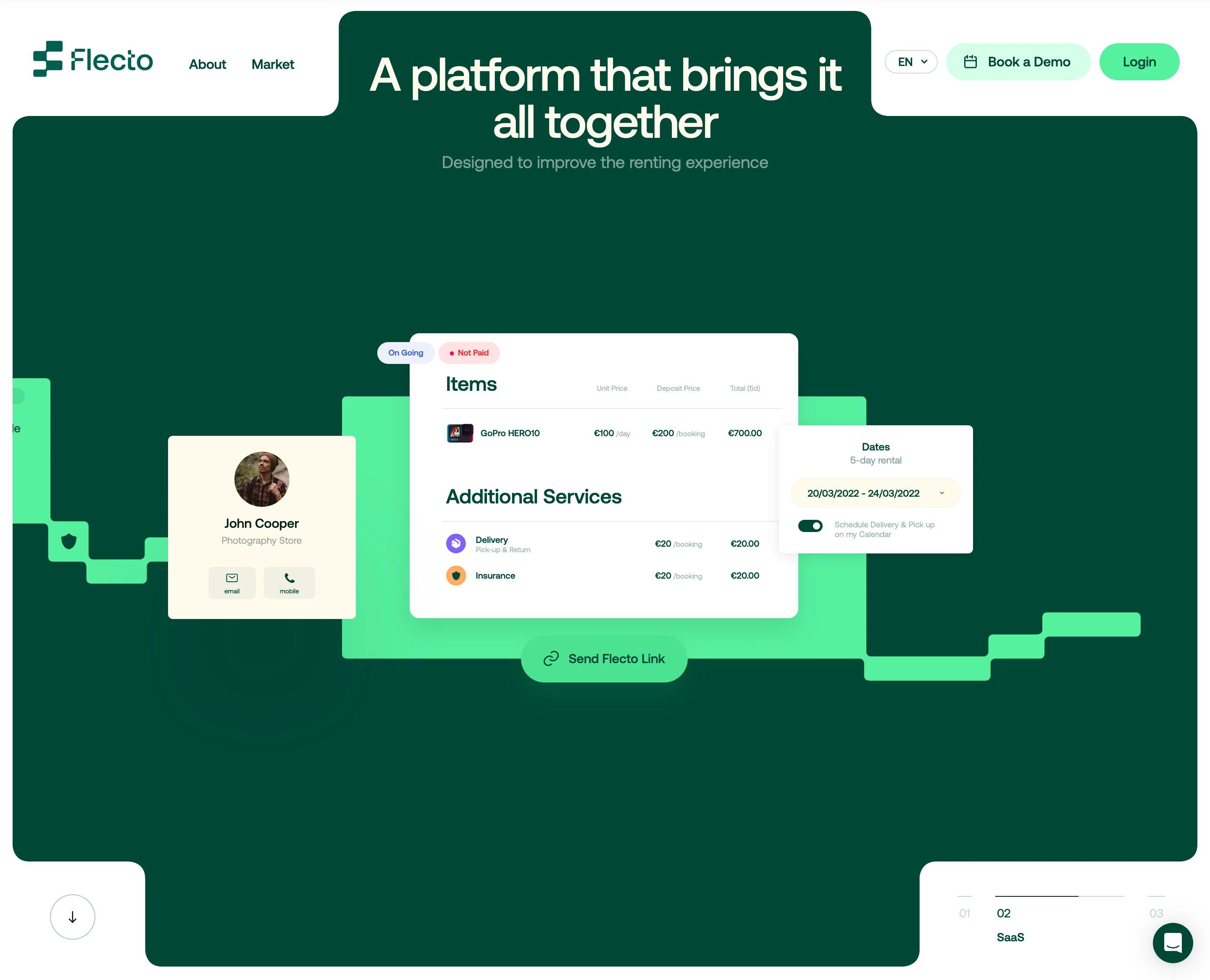 Flecto Home Page Section Hero
