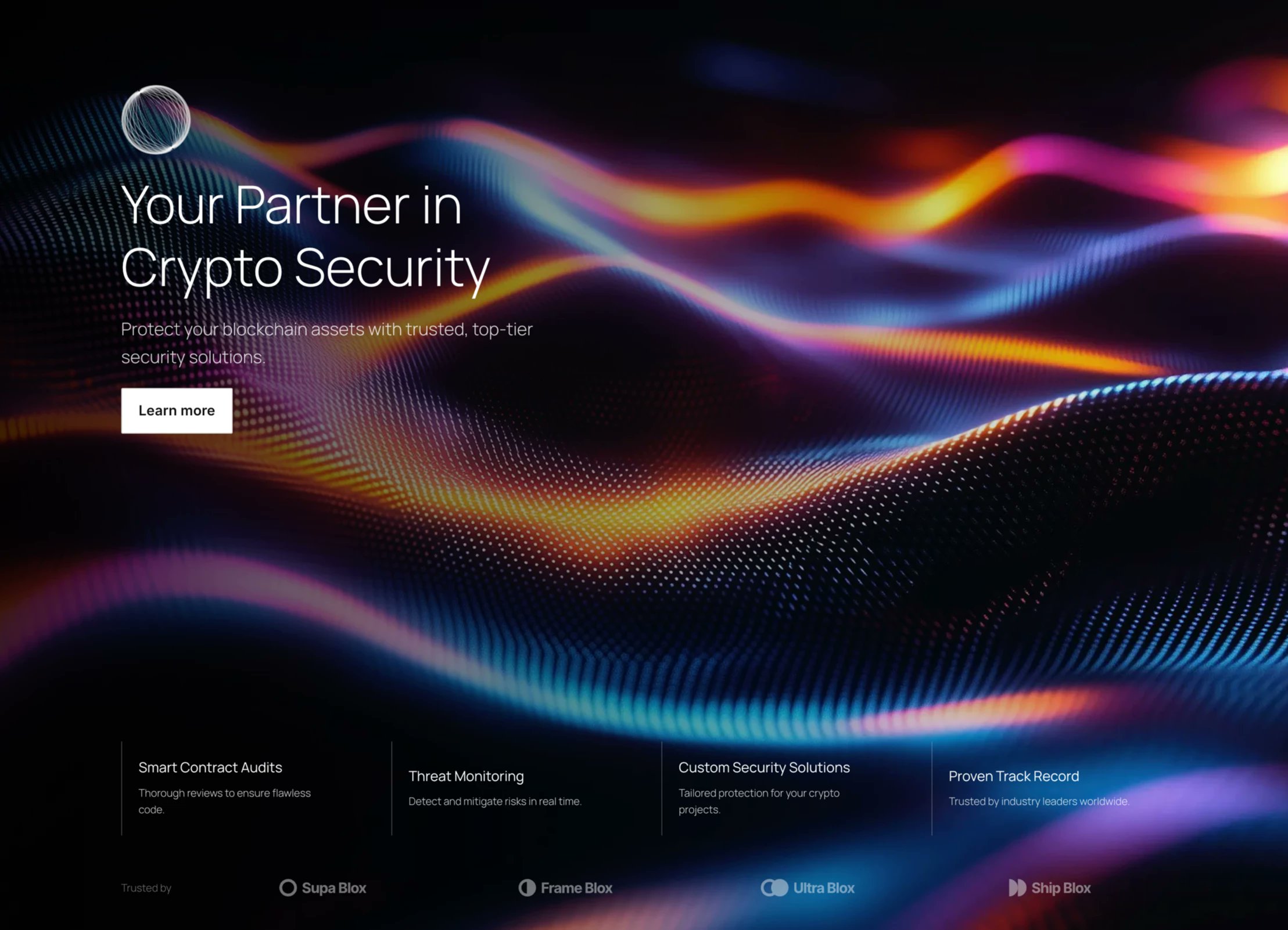 Crypto Security Hero Design