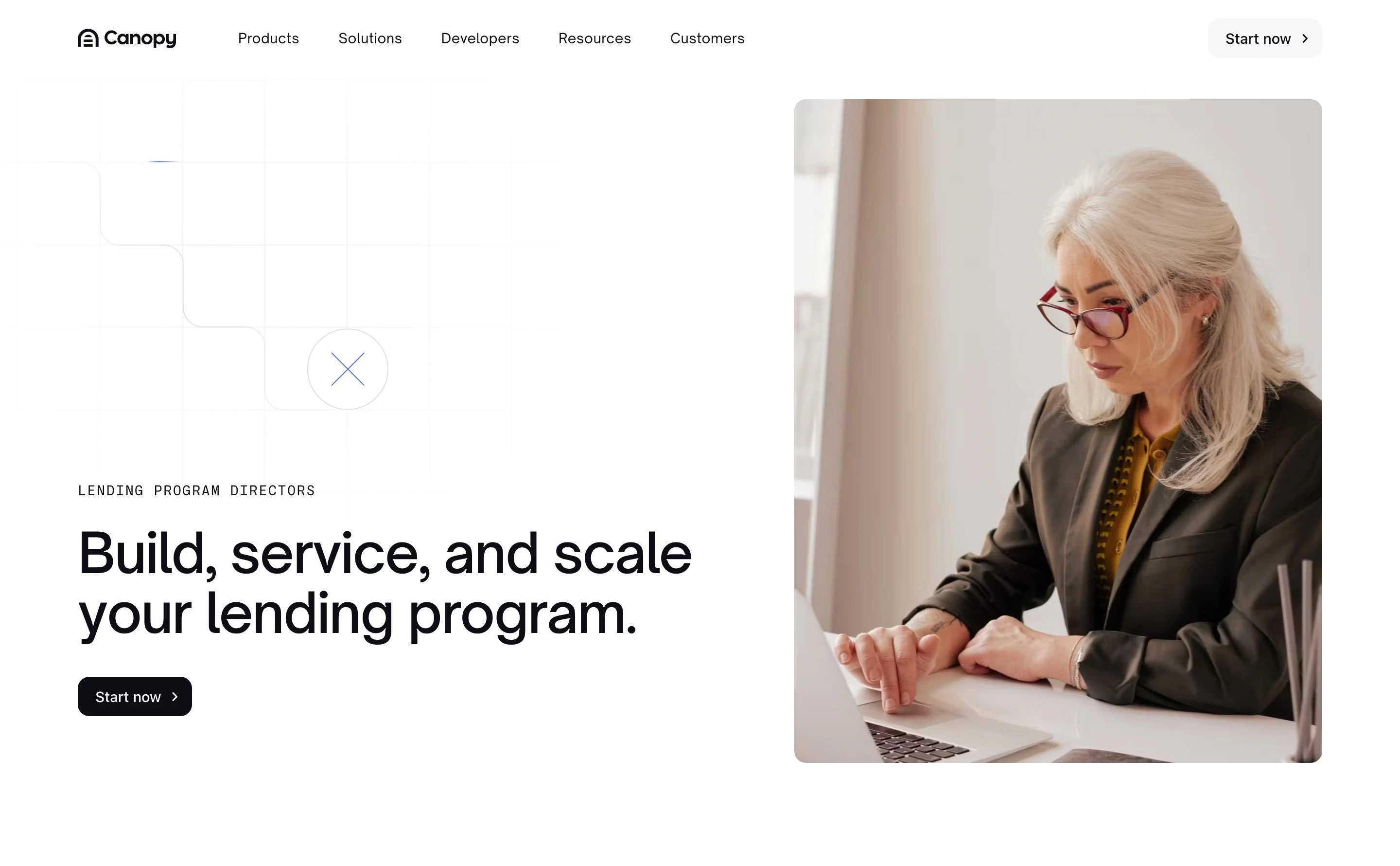 Canopy Lending Program Directors Page Section Hero