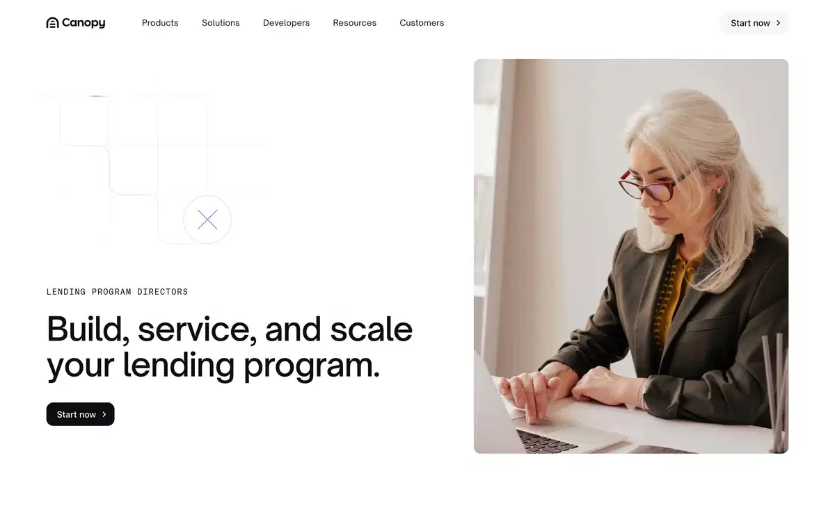 Canopy Lending Program Directors Page Section Hero