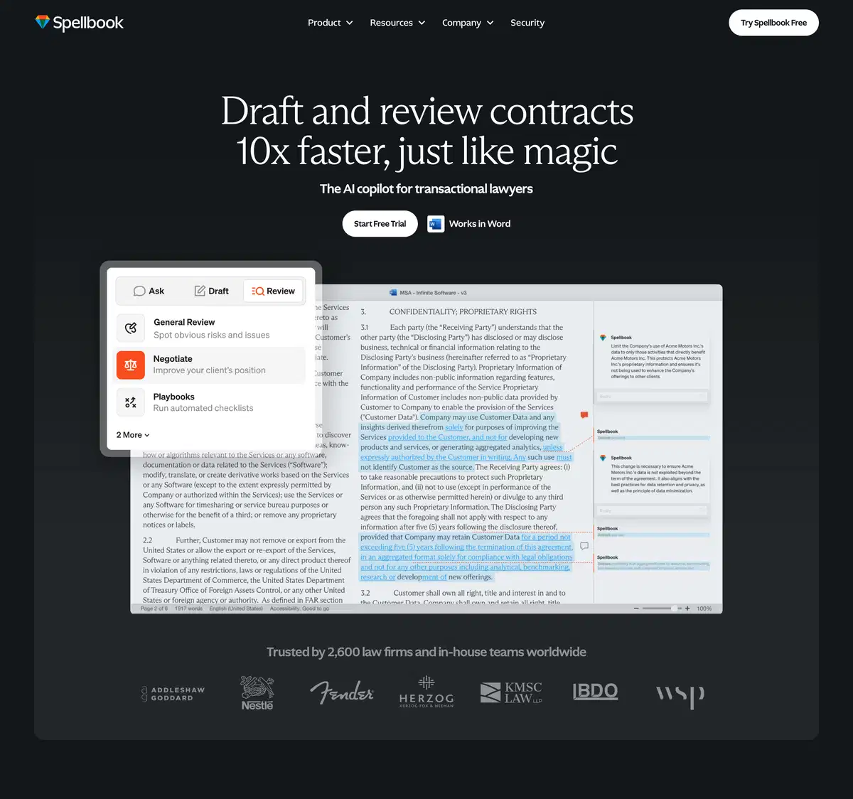 Spellbook Home Page Section Hero