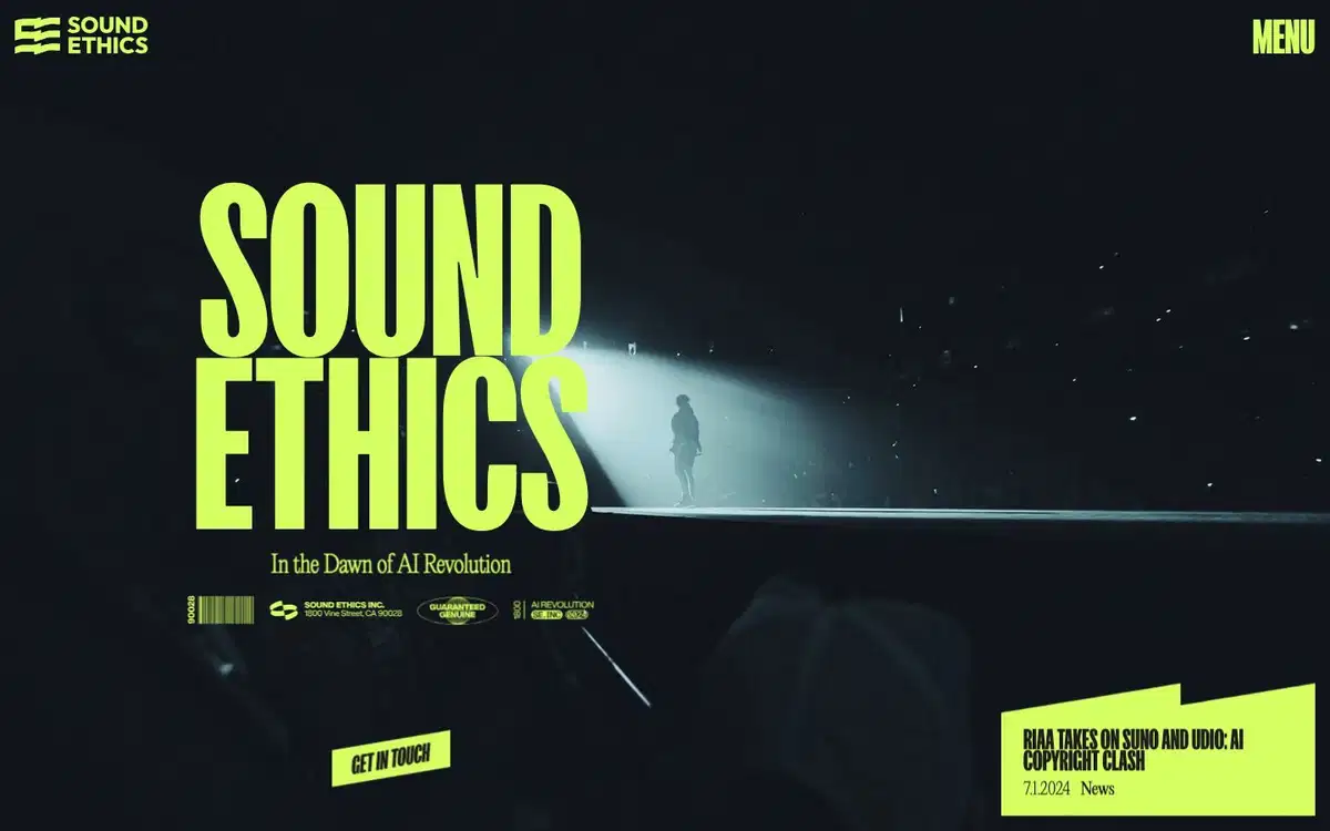 Sound Ethics Home Page Section Hero