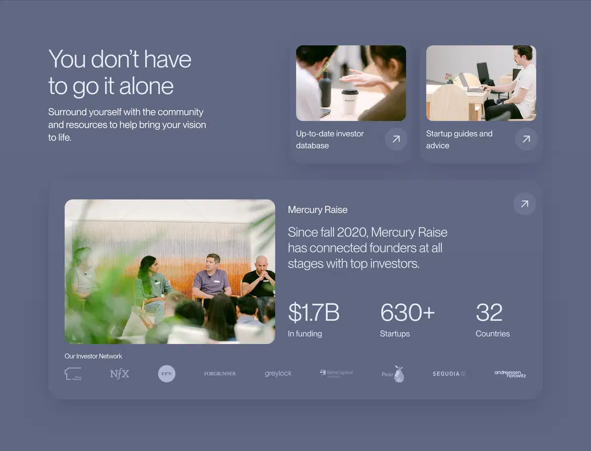 Mercury Home Page Section Resource