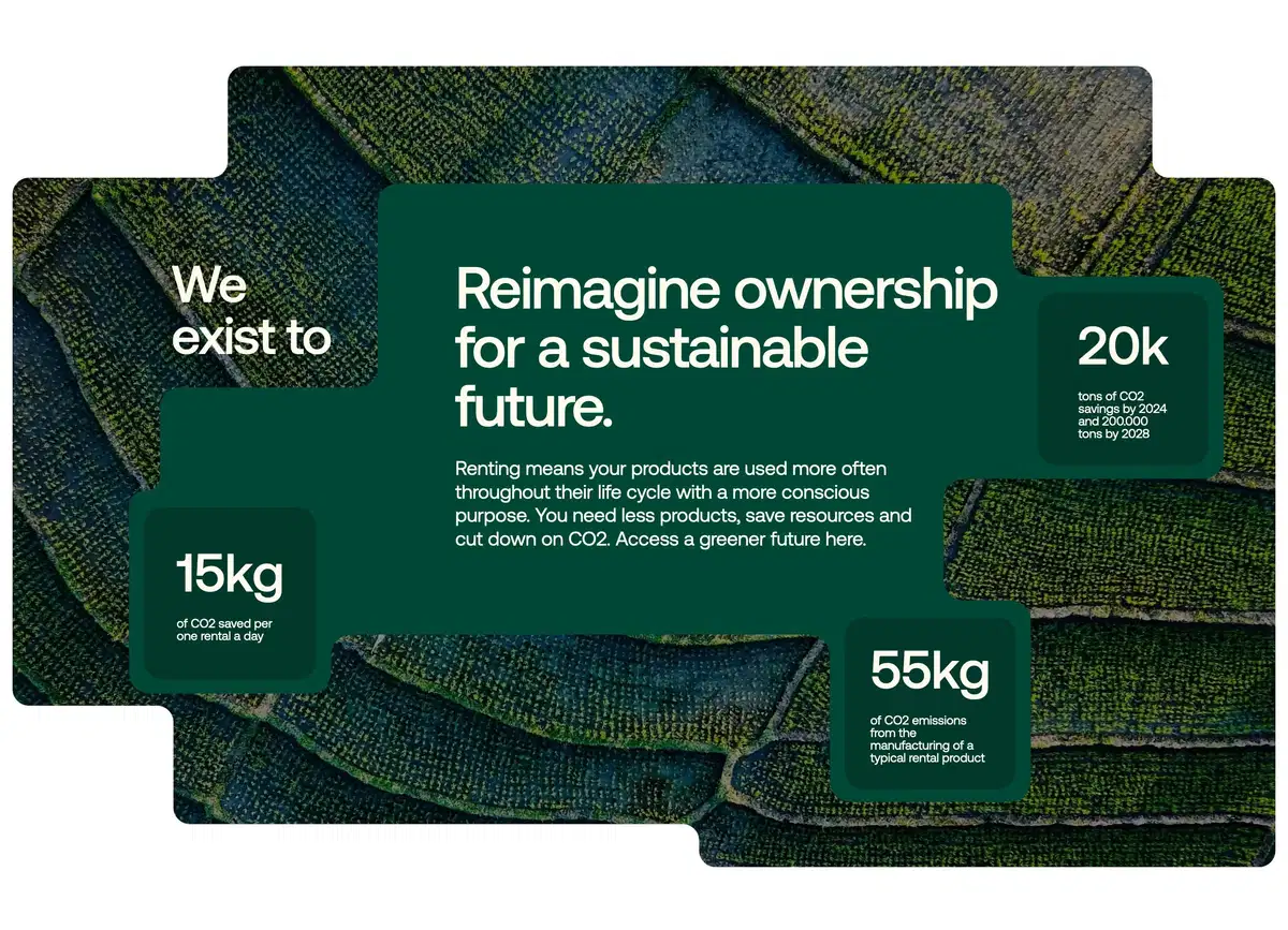 Flecto Home Page Section Sustainable