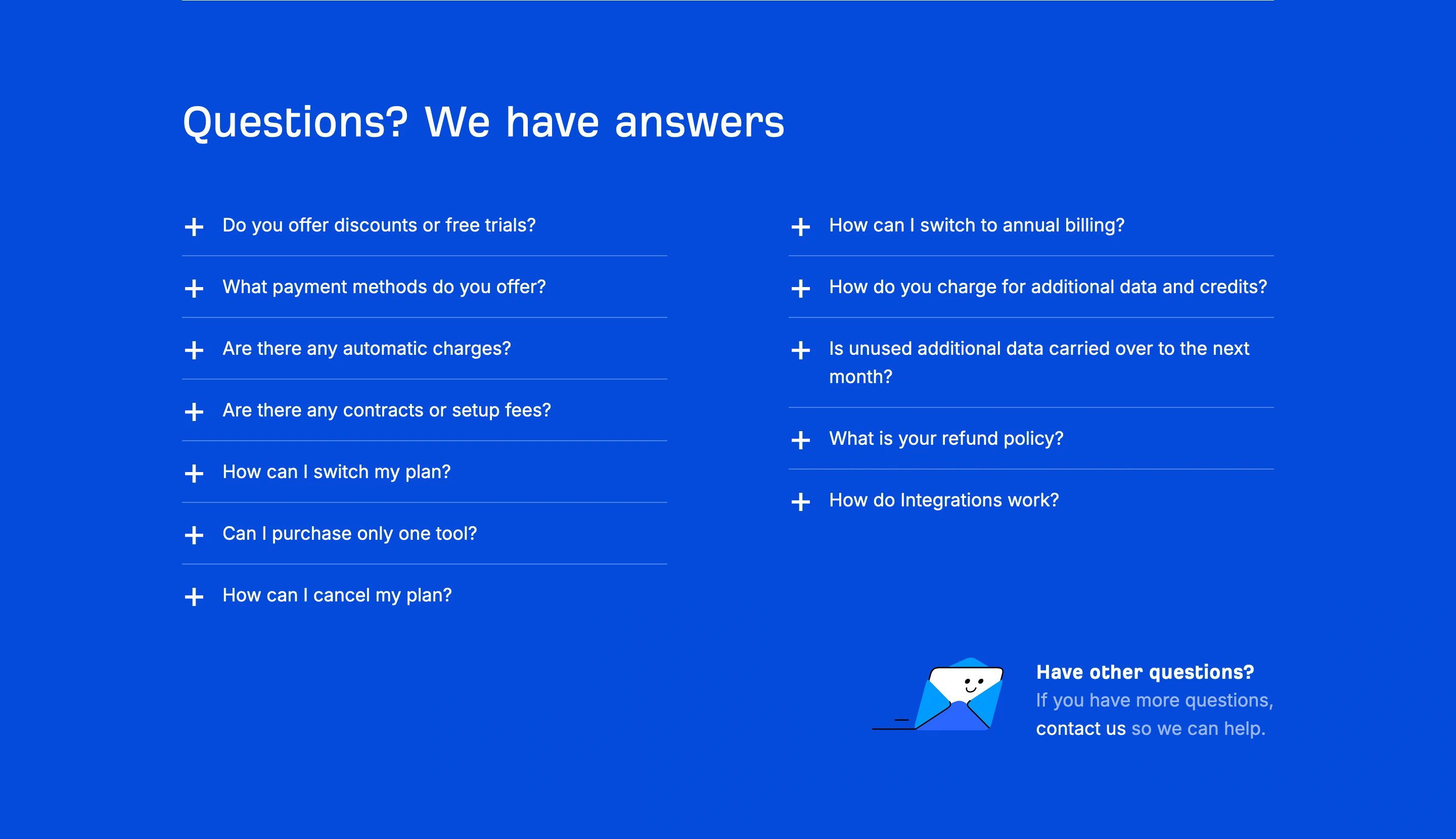 Ahref Pricing Section FAQs